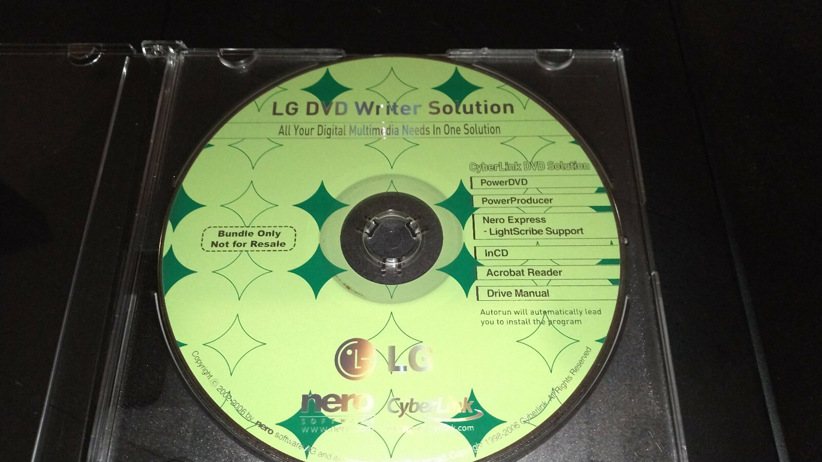 {LG} DVD Writer Solution Disc