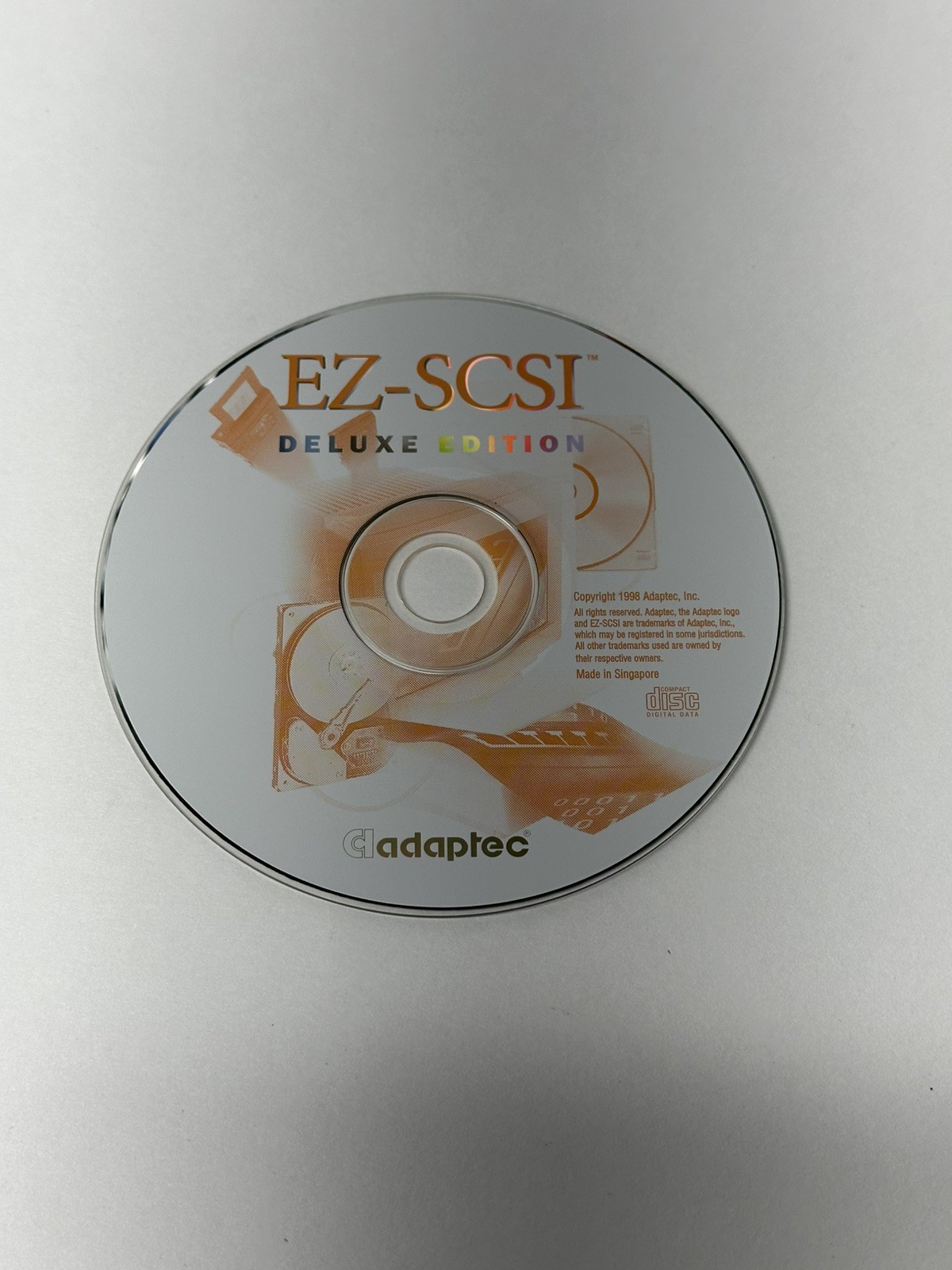 Lot Of (2) Adaptec EZ-SCSI 4.0 Deluxe Edition CD-ROM Software