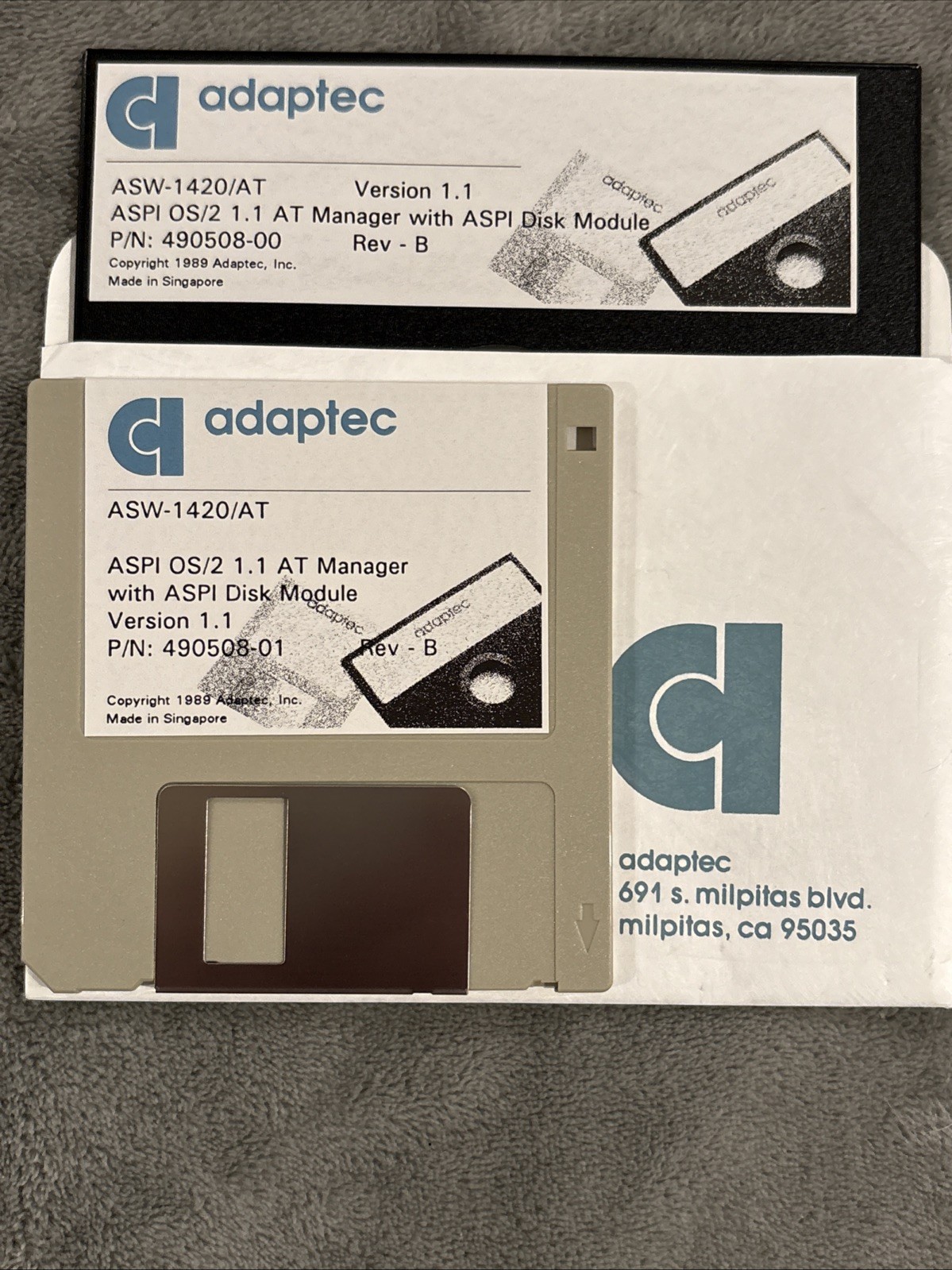 Lot of 5 NEW Adaptec Softwares: ASW-410, ASW-1410, ASW-1220, ASW-1420, ASW-1440