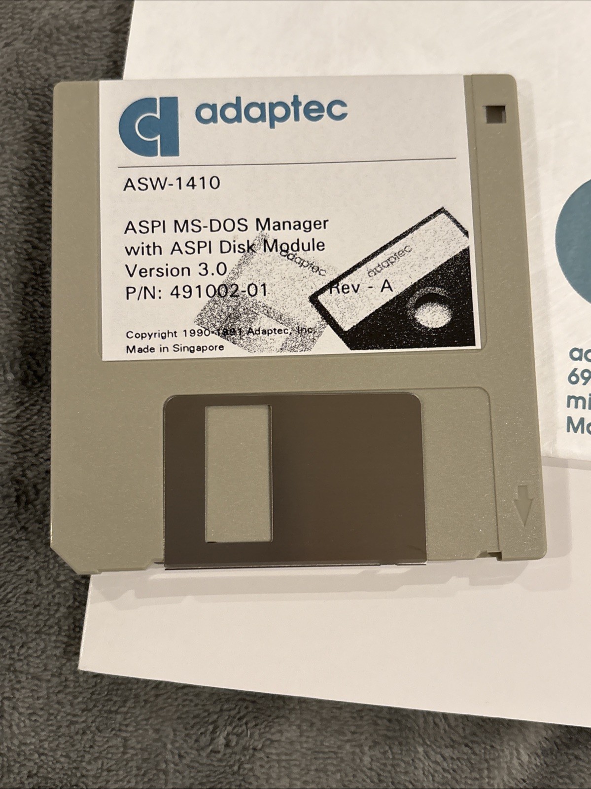 Lot of 5 NEW Adaptec Softwares: ASW-410, ASW-1410, ASW-1220, ASW-1420, ASW-1440