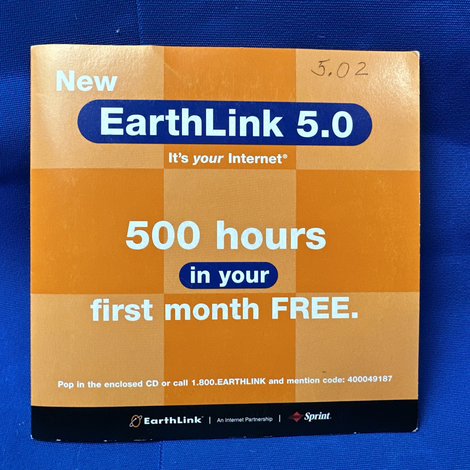 (3) Vintage Earthlink Internet Service Install CD’s Discs Software PC Window