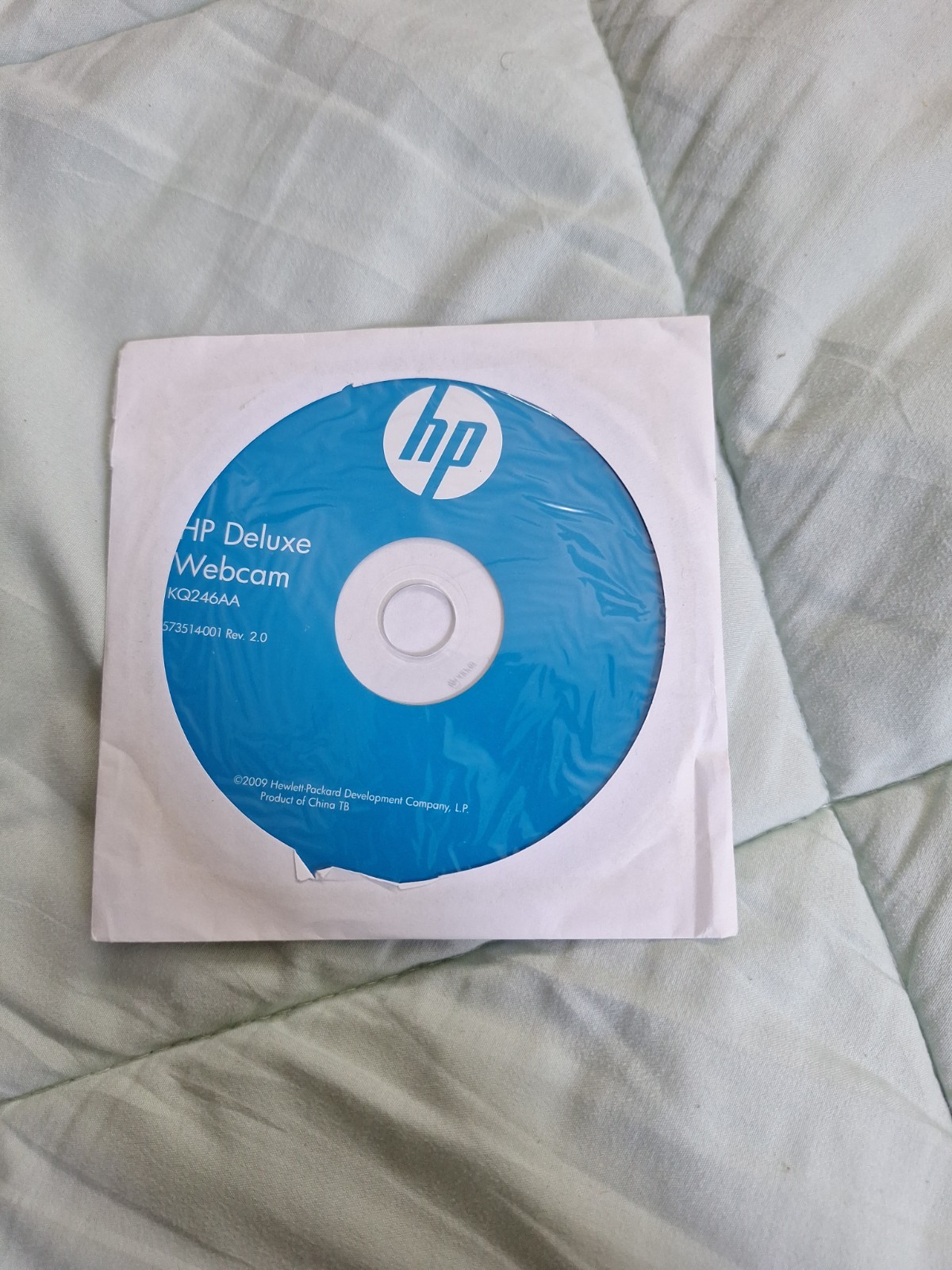 HP Deluxe Webcam Installation CD
