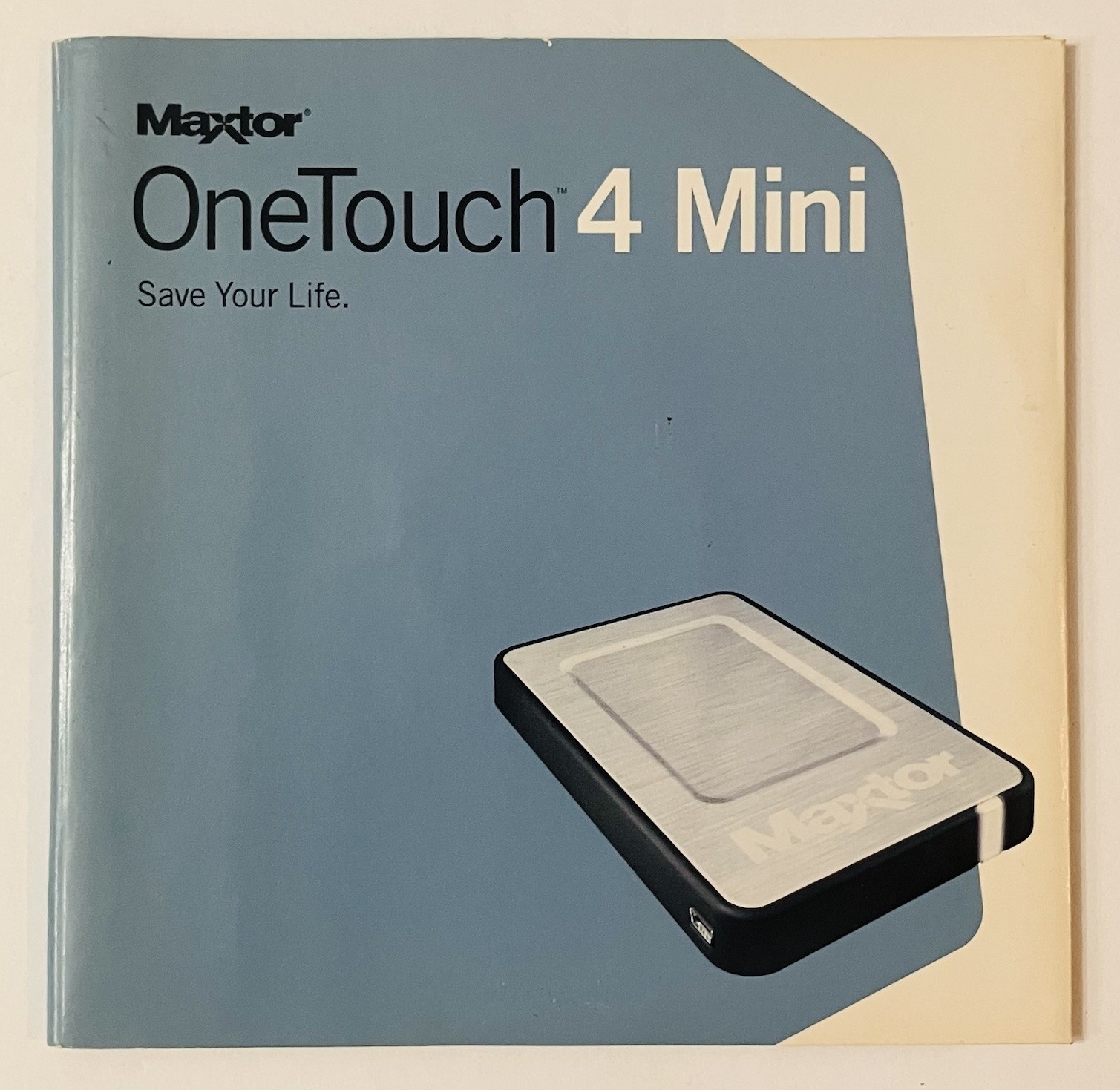 Maxtor OneTouch 4 Mini SafetyDrill Recovery CD 2007 w Manual