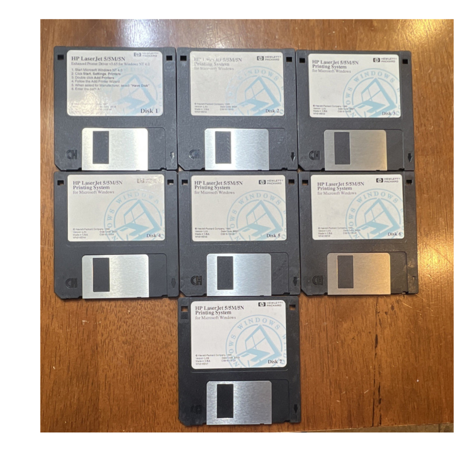 Hewlett-Packard LaserJet 5/5M/5N Driver & Utility Floppy 3.5″ Windows