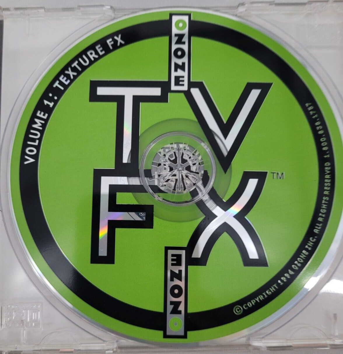 TVFX: Volume 1/Texture FX ~ Macintosh Quicktime Movies ~ c.1996