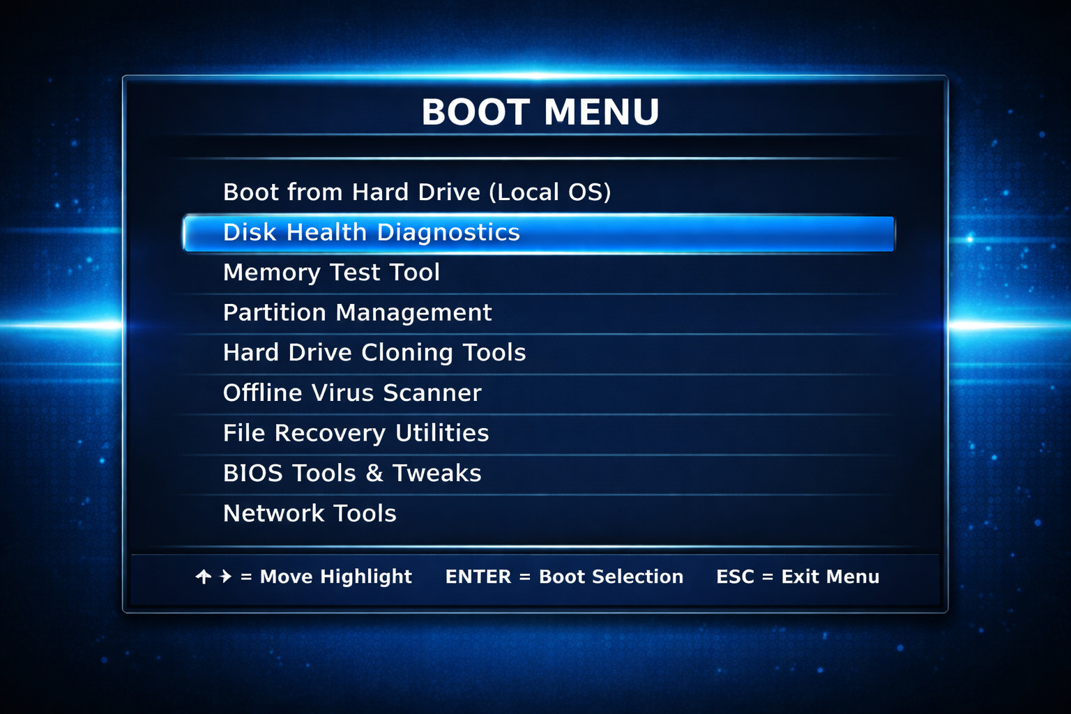 Emergency Bootable PC Repair DVD – Offline Diagnostics & Recovery Tools