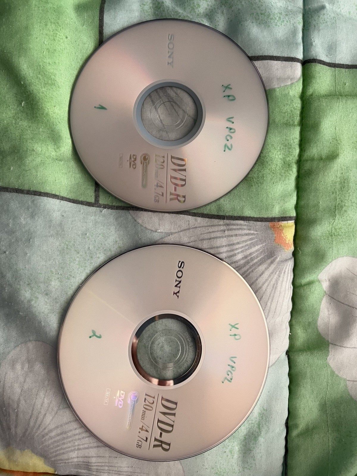 Sony VAIO VPCZ 120 Series Recovery Disks Windows XP