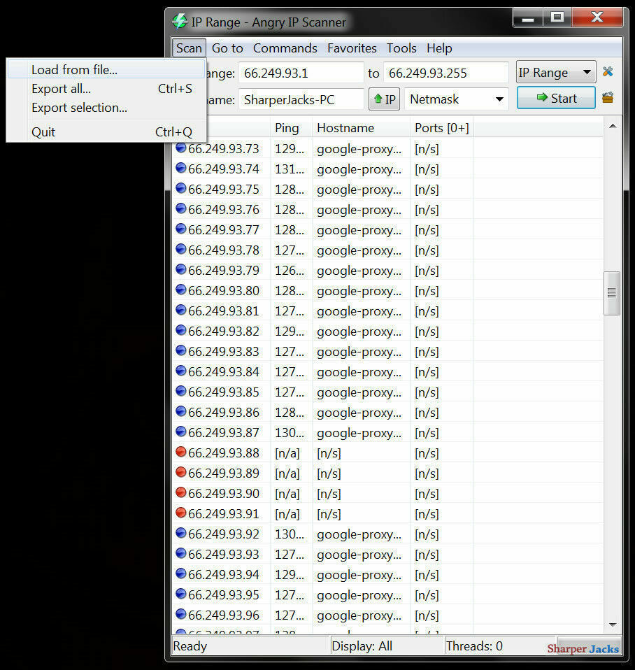 NEW & Fast Ship! Angry IP Scanner Full Network Scan & Port Scanner Software PC