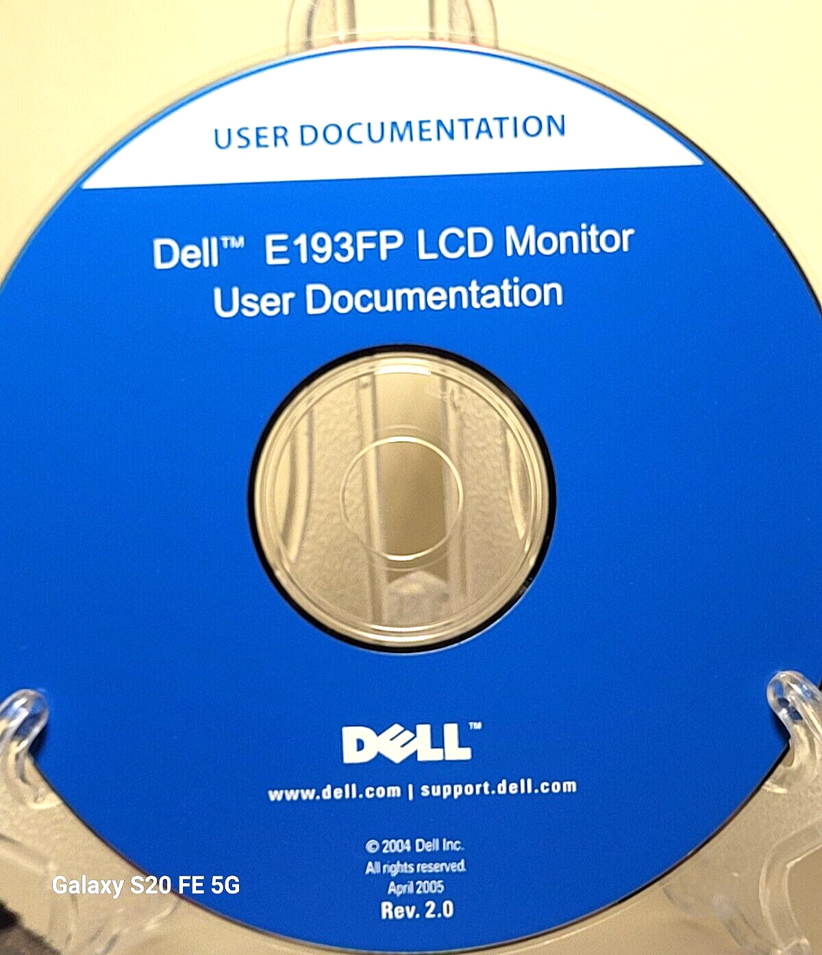 Drivers and User Documentation for Dell E193FP LCD Monitor DISK ONLY-April 2005