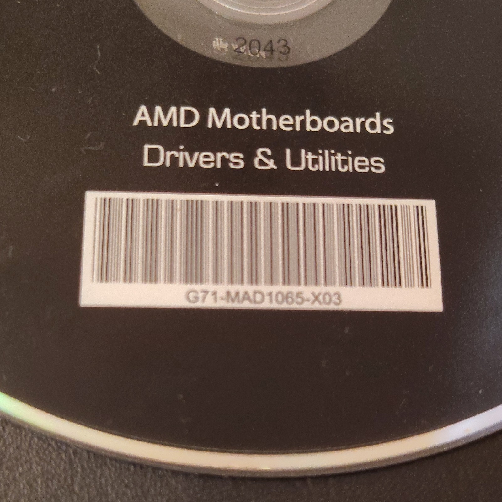 MSI AMD Motherboard Drivers & Utilities Update Disc DVD-ROM G71-MAD1065-X03