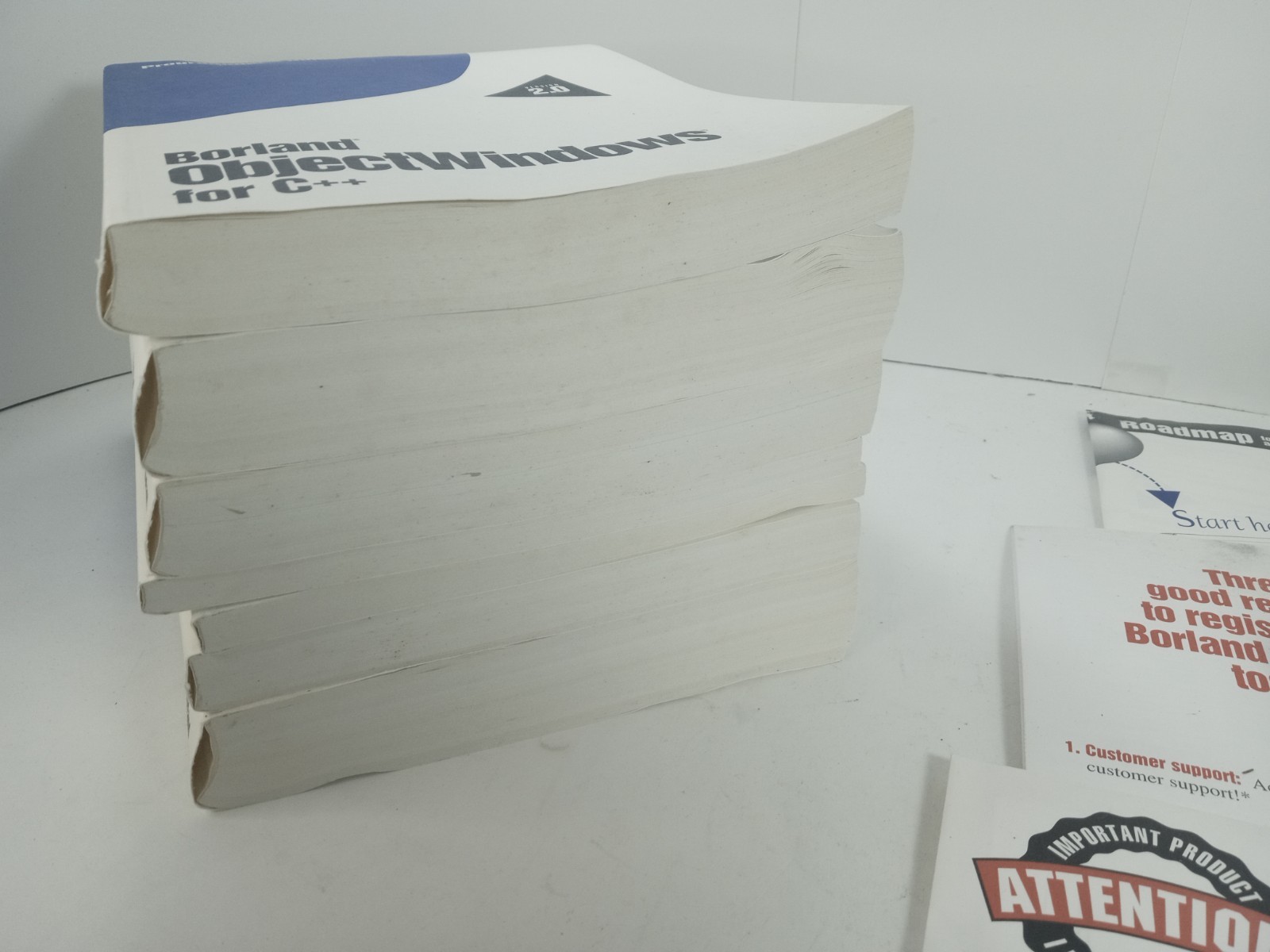 Borland C++ 4.0 Application & Framework Set DOS Windows Disks Manuals 3.5″ Disks