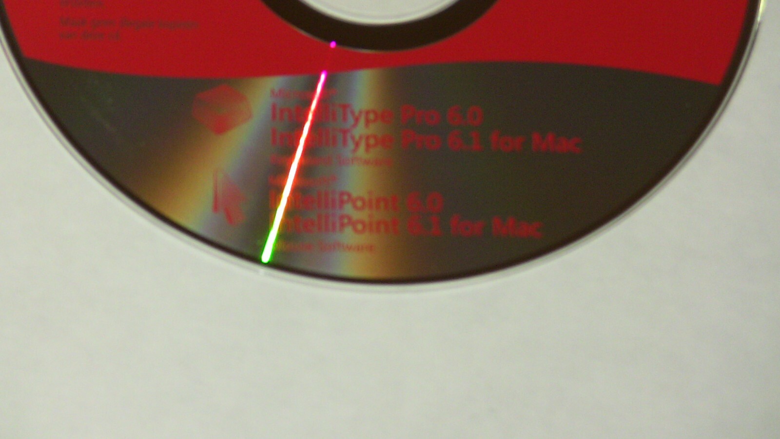 Microsoft IntelliType Pro 6.1 for Mac/ IntelliPoint 6.1 for Mac, Software CD