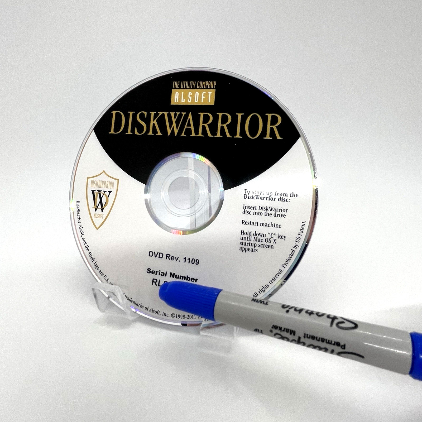 DiskWarrior 4.4 DVD Mac OS X 10.3–10.10 PPC/Intel/HFS + Serial Number