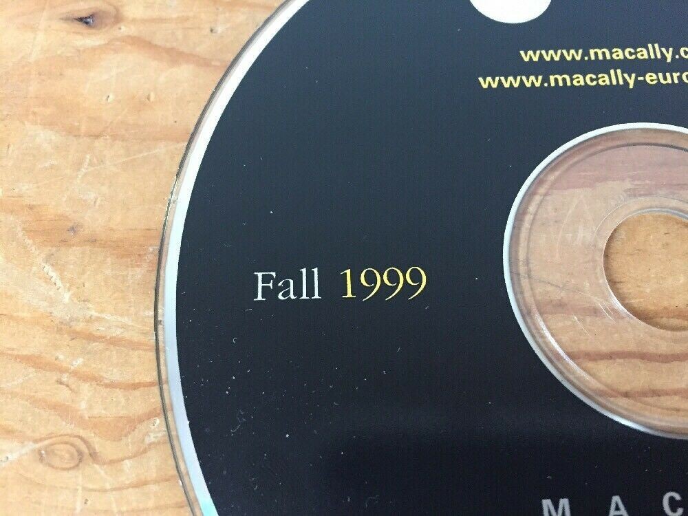 Fall 1999 Macally Product Drivers For Mac Macintosh Computers CD-ROM