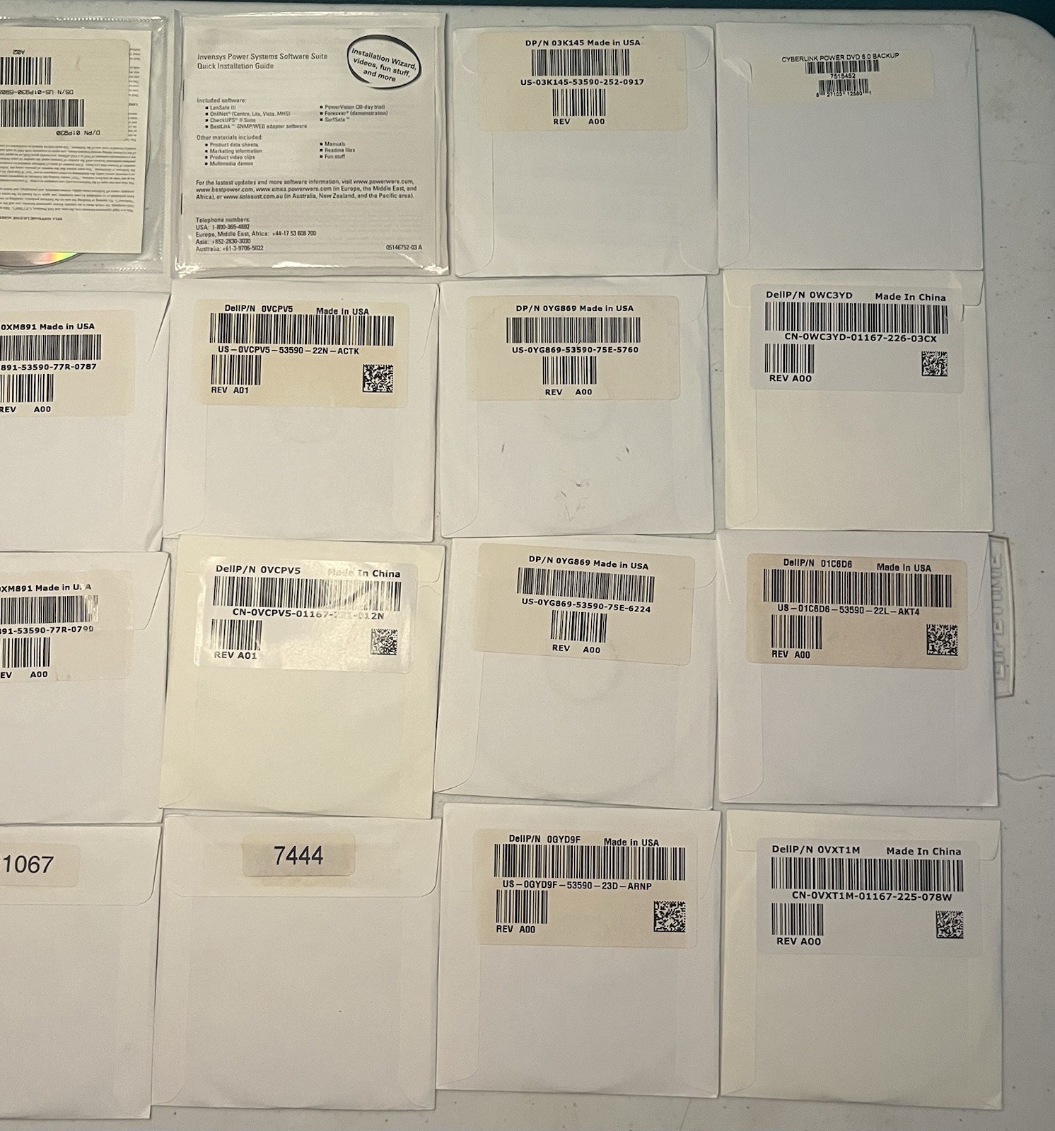 PC Drivers Utilities Backup Media Recovery Software (19) Factory Sealed Disk Lot