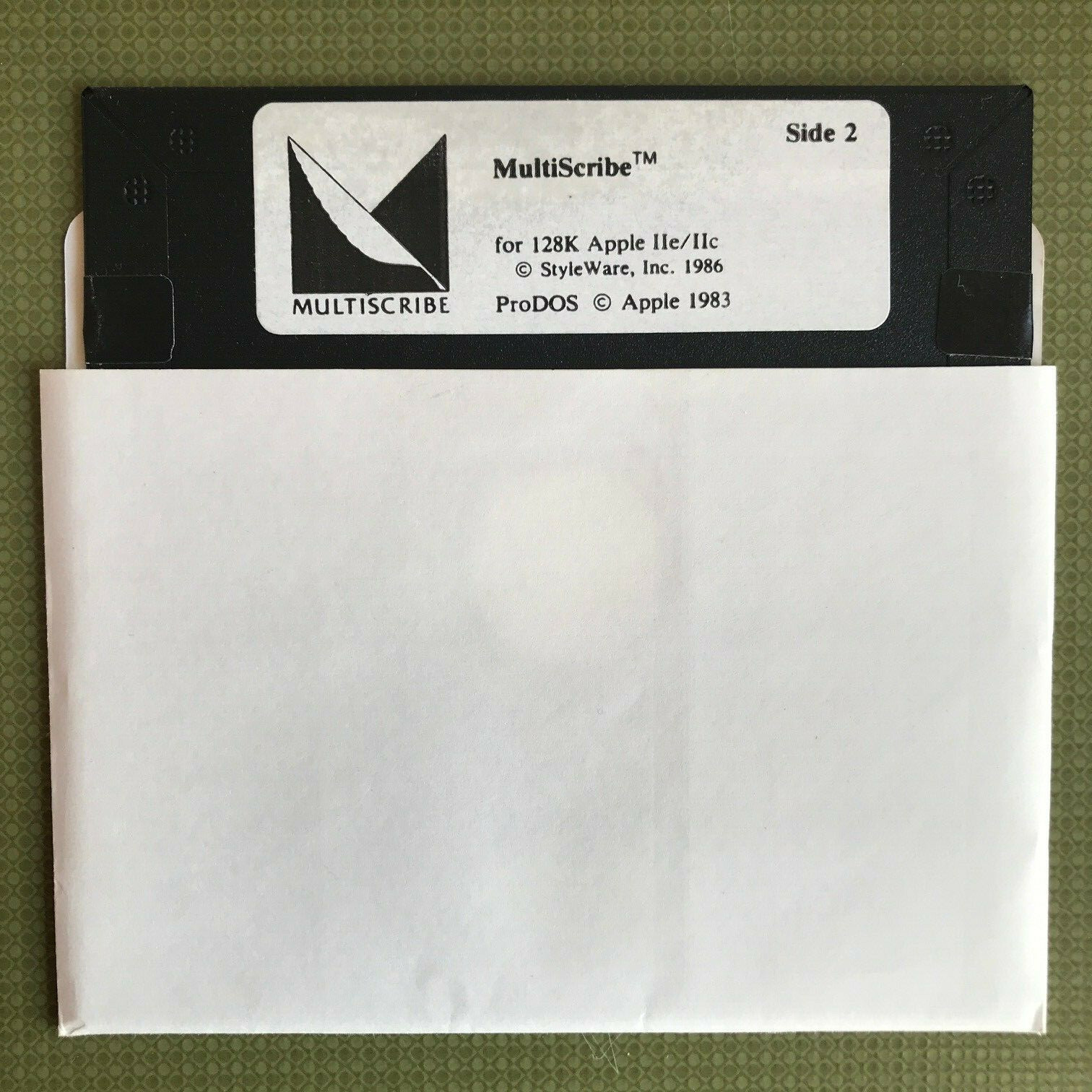 MultiScribe – Word processor for the 128K Apple IIe/IIc