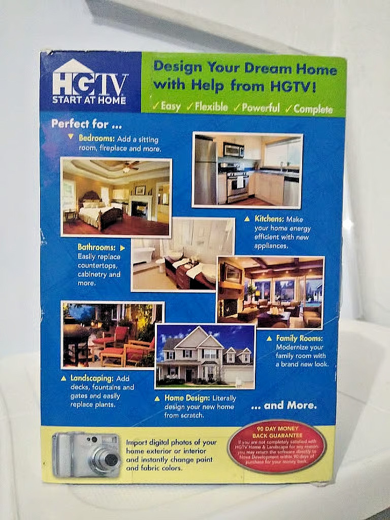 HGTV Home & Landscape Platinum Suite Design, Version 4, PC – XP Vista, 7, 8