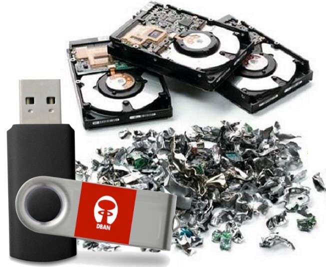 Disk Wiper Hard Drive & SSD Eraser Bootable USB – Nuke, Remove, Destroy data –