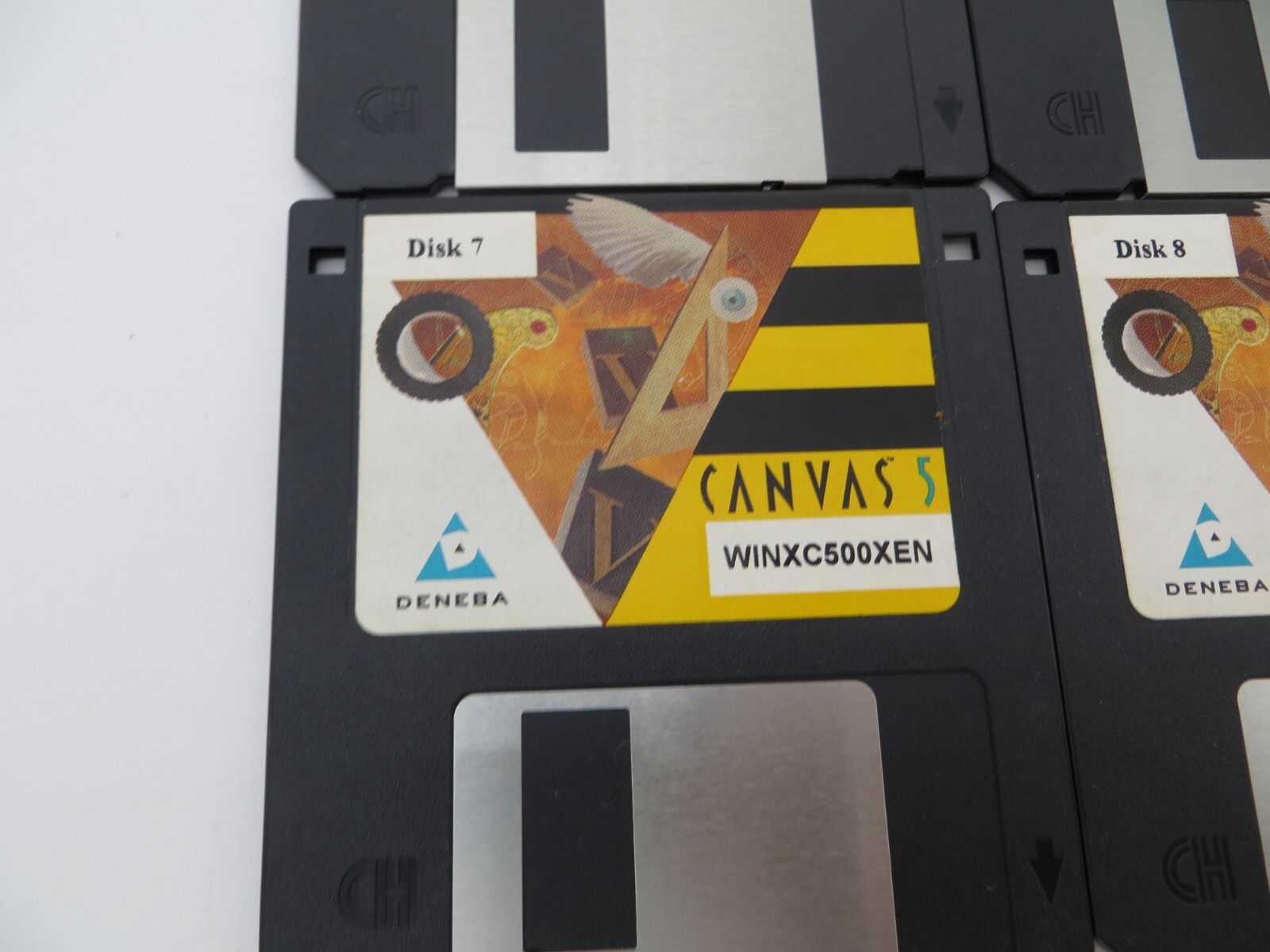 CANVAS 5 Installation Disk Set C0245-0022-EN 3.5″ Floppy Discs vintage computer