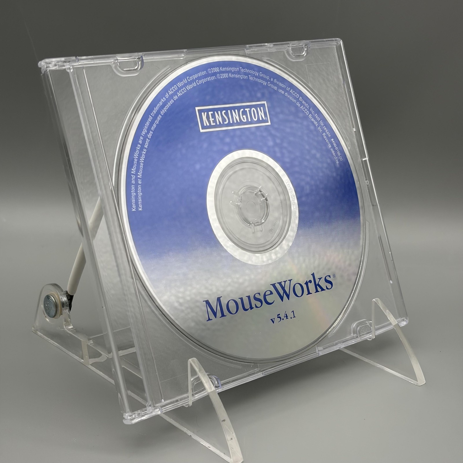 Vintage 2000 Kensington MouseWorks V5.4.1 Driver Utility CD-ROM