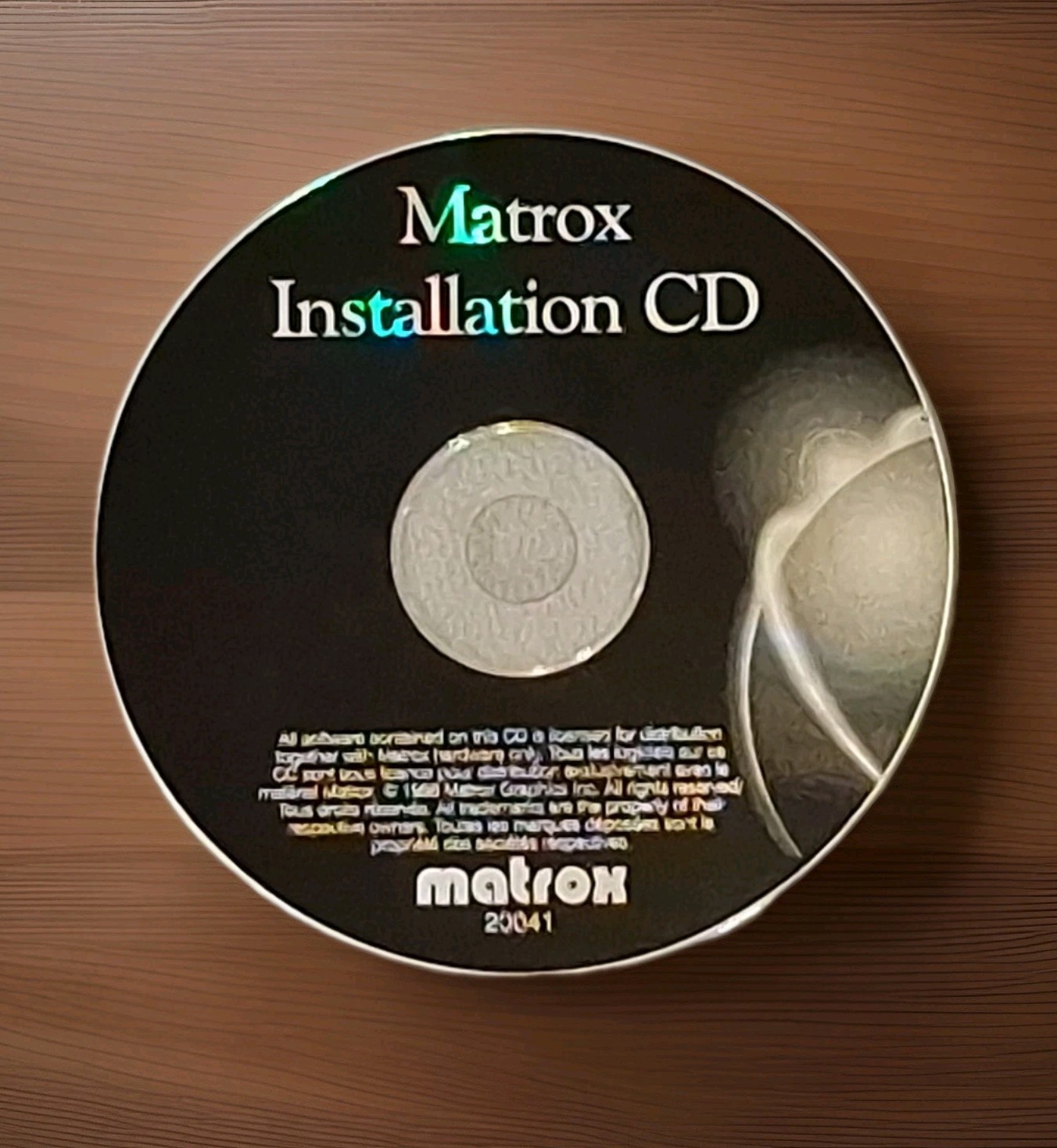 Matrox Installation CD (PC CD-ROM, 1997) – VG