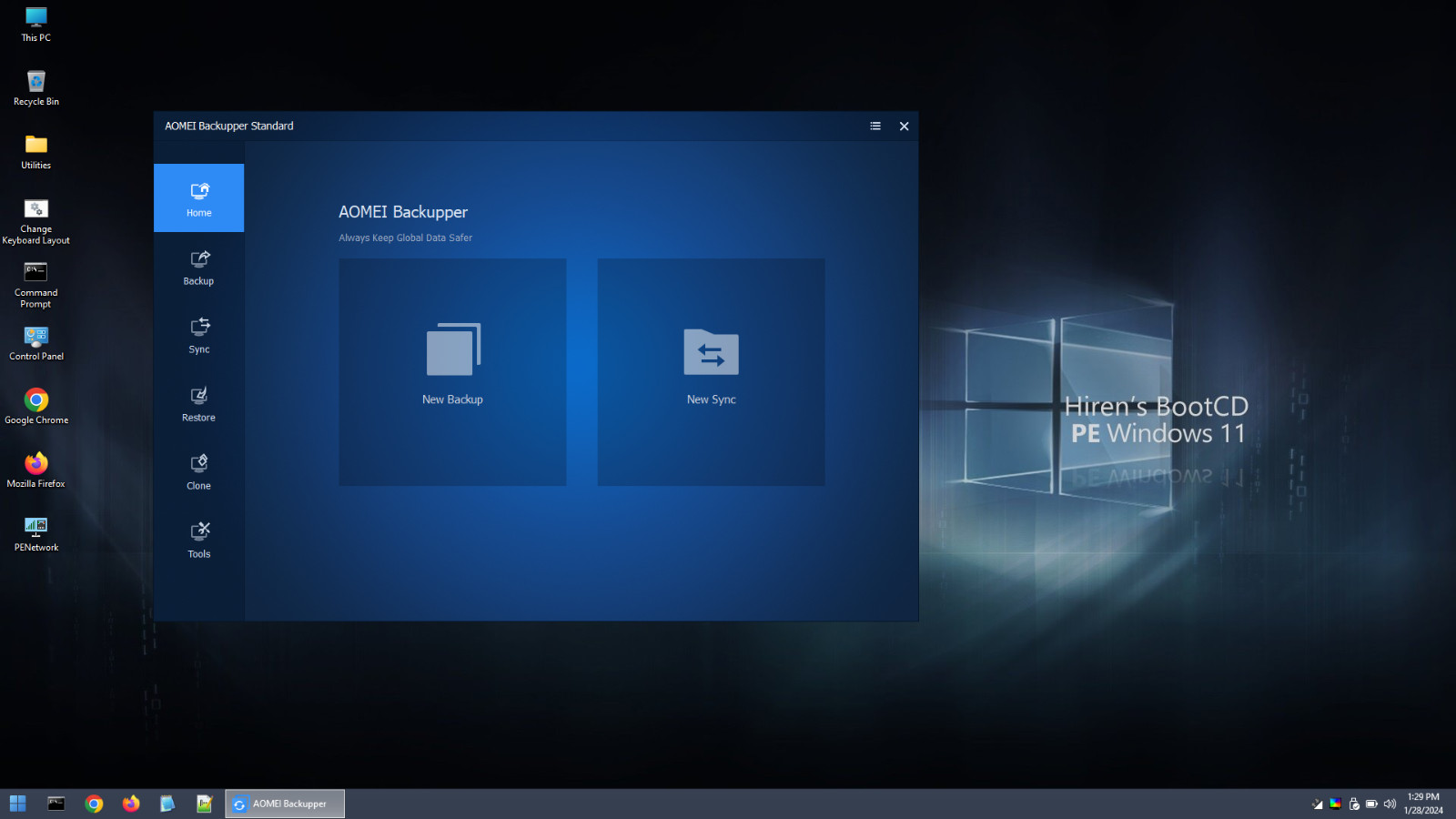 Hiren’s Boot PC Repair/Recovery/Tools/Password/Antivirus Computer Fix Utility