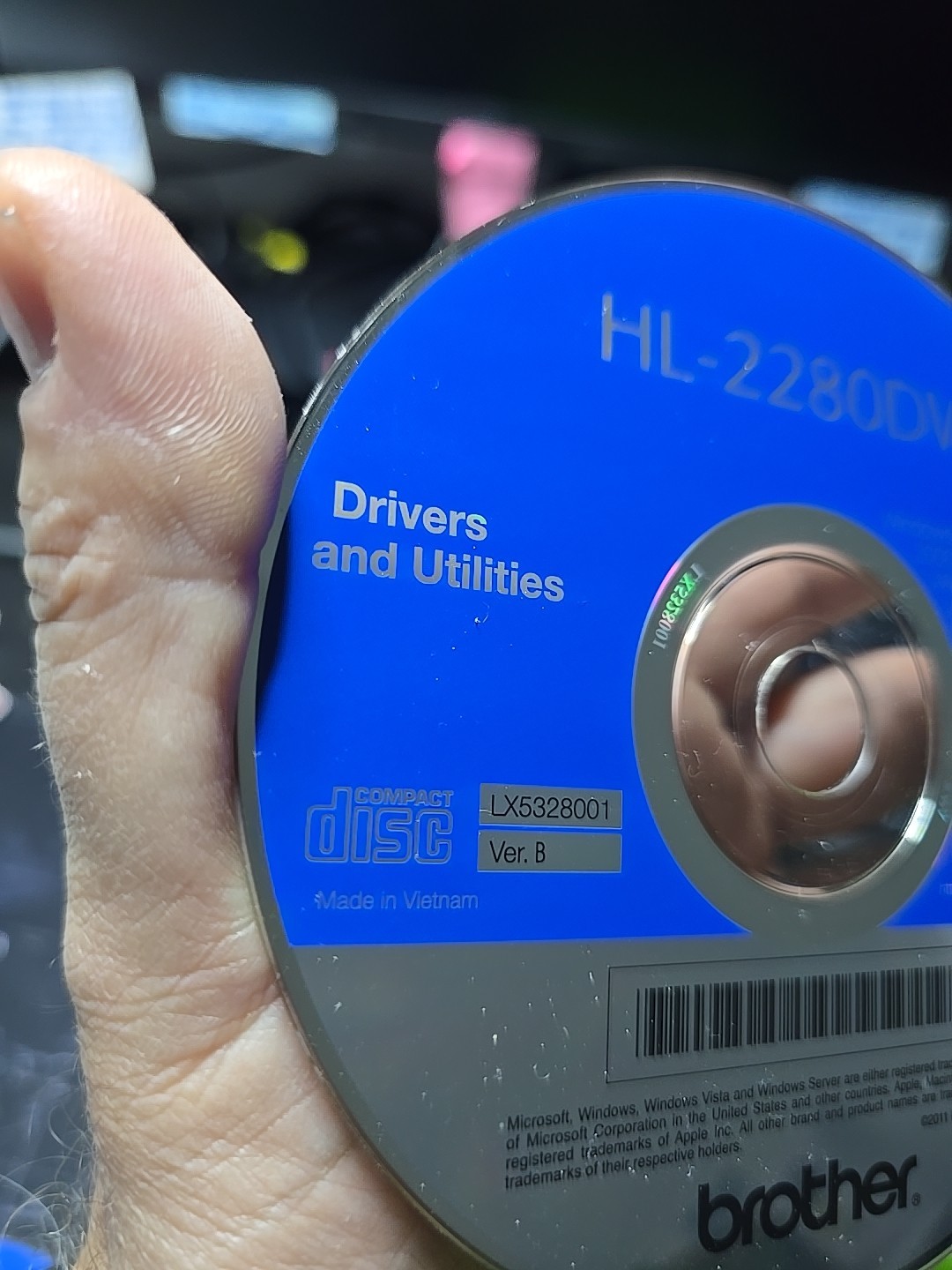 Brother Drivers, Utilities & Documentation HL-2280DW Software Driver X2 CD