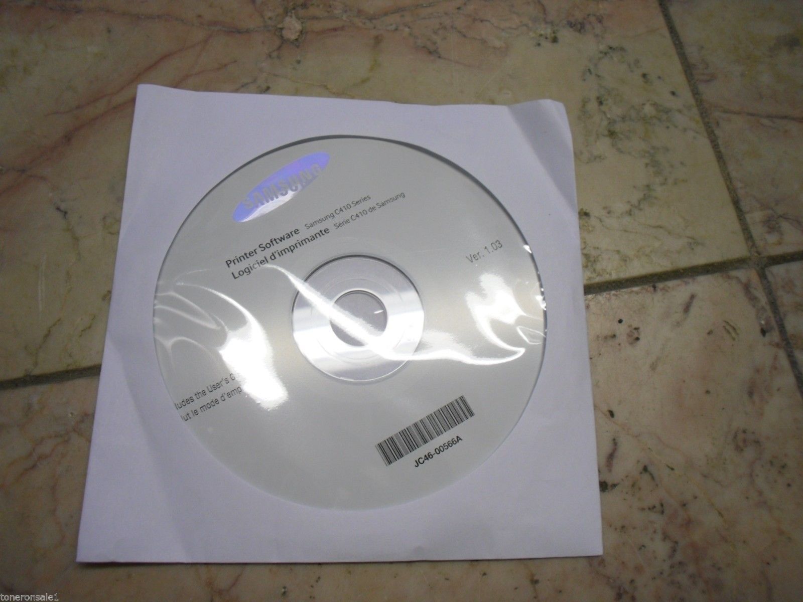 New ! Genuine Samsung C410 Series Printer CD Software Drivers JC46-00566A