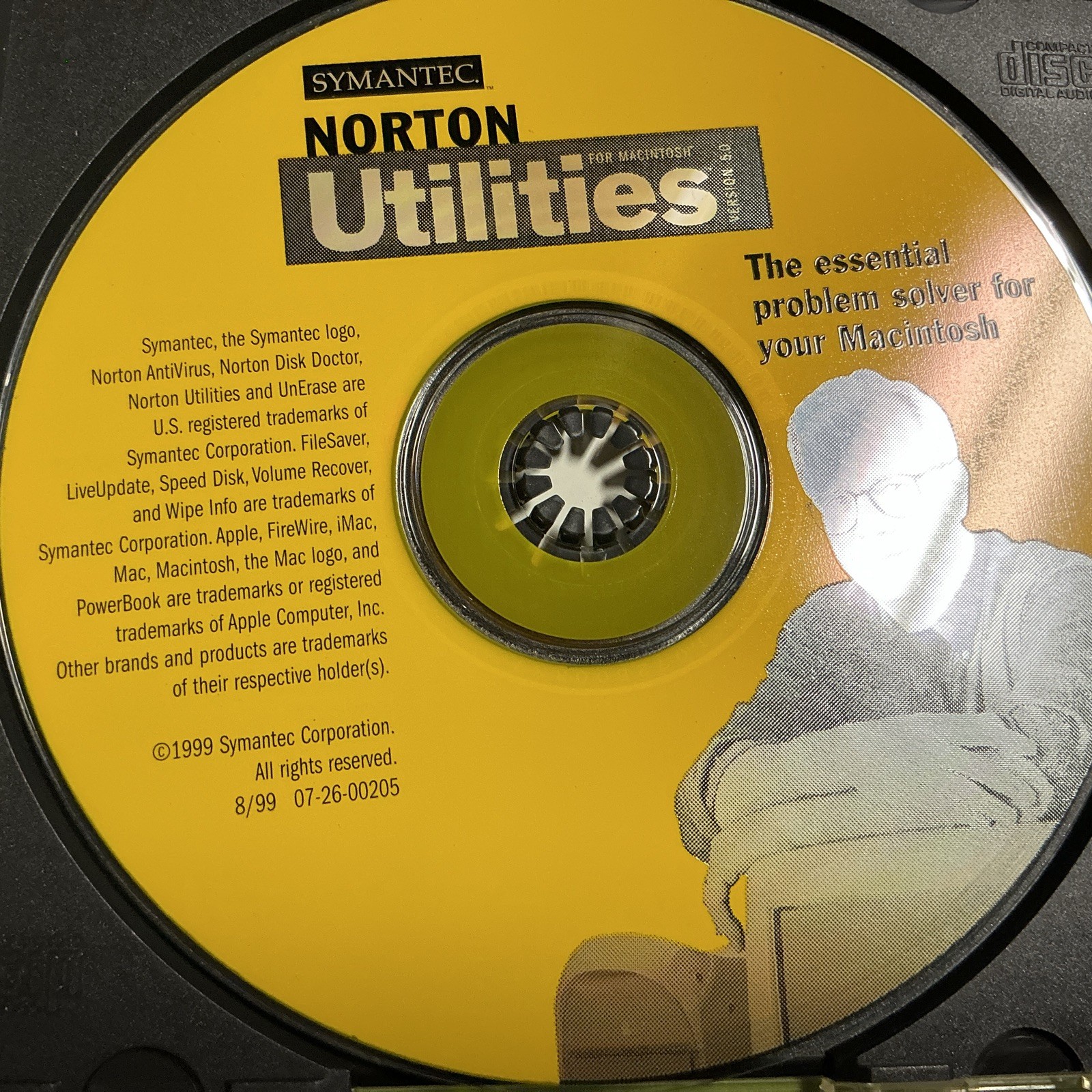 Symantic Norton Utilities Mac OS Cd Rom version 5.0