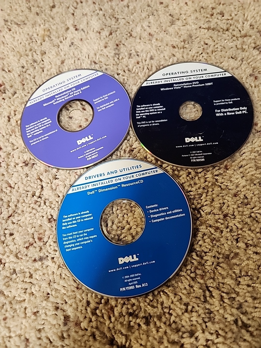 Dell Drivers & Utilities Computer Software Vista XP Resource