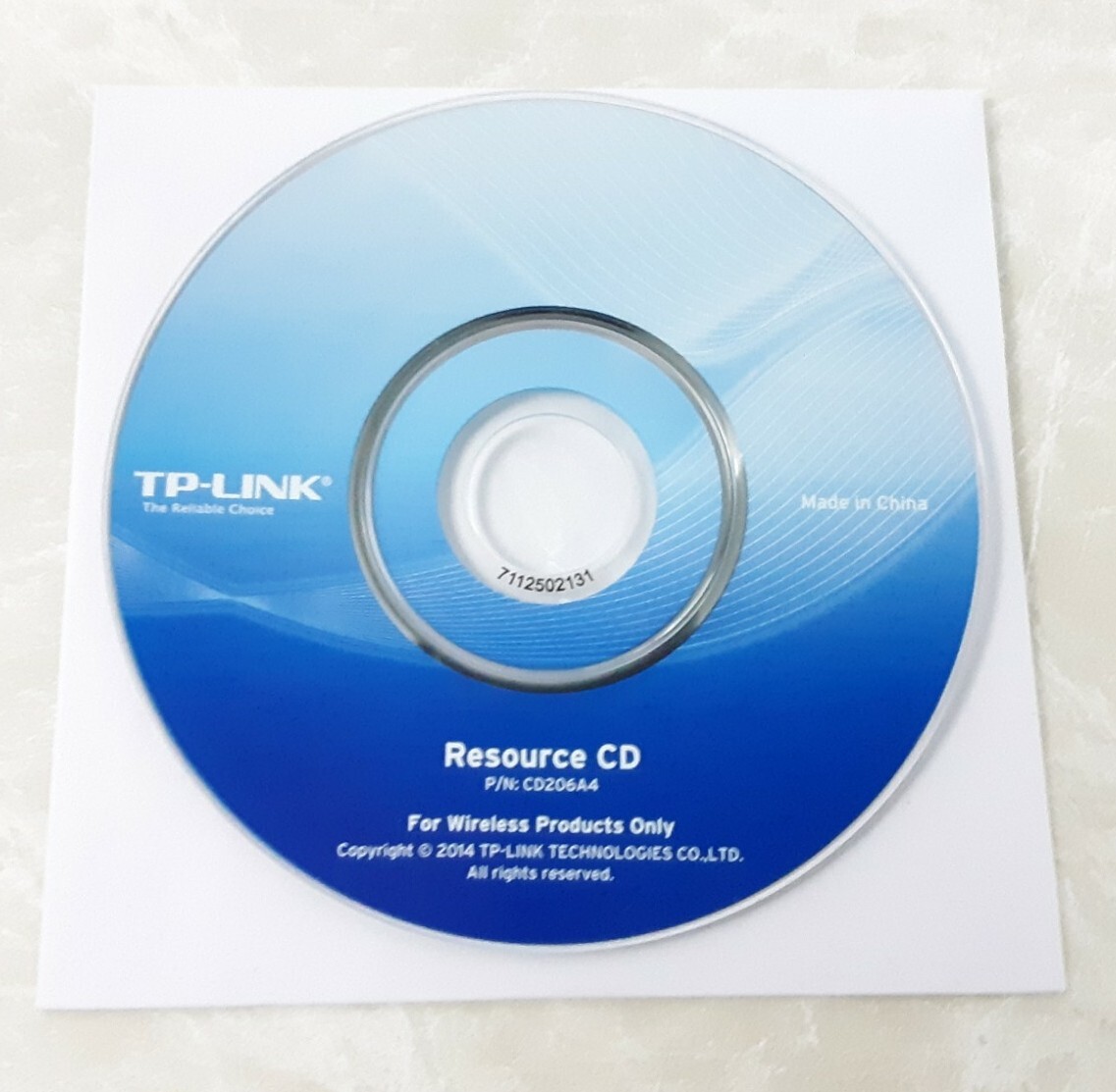 TP-Link Resource CD CD206A4 for Dual Band Wireless Router Ac1750 Wi-Fi