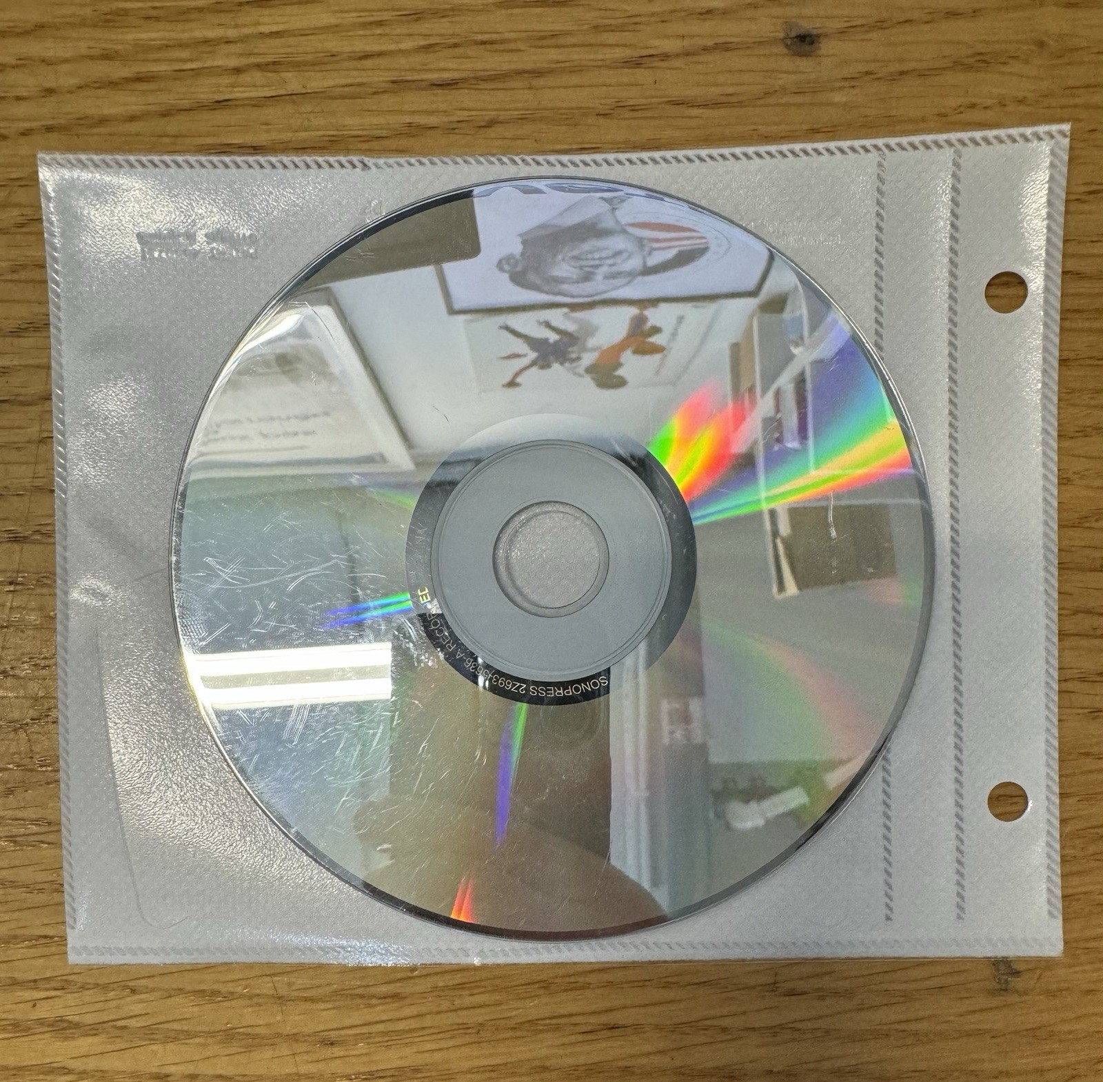 “Vintage” Apple iPod Software Disc, 2005 2Z691-5248-A