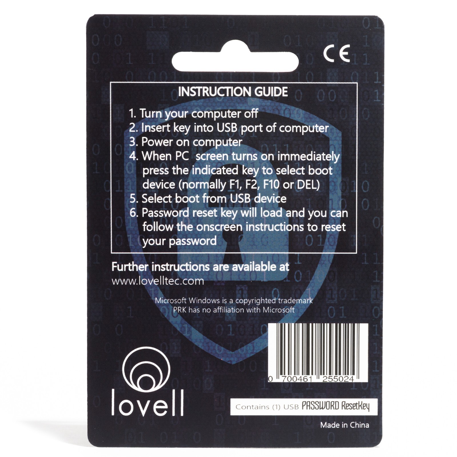‎Hillstar Consumer Group USB Recovery Boot Password Reset II Next Generation