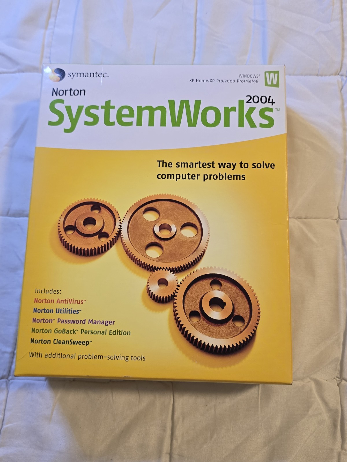 Norton SystemWorks 2004 Vintage Software CD and Manual (New Sealed)