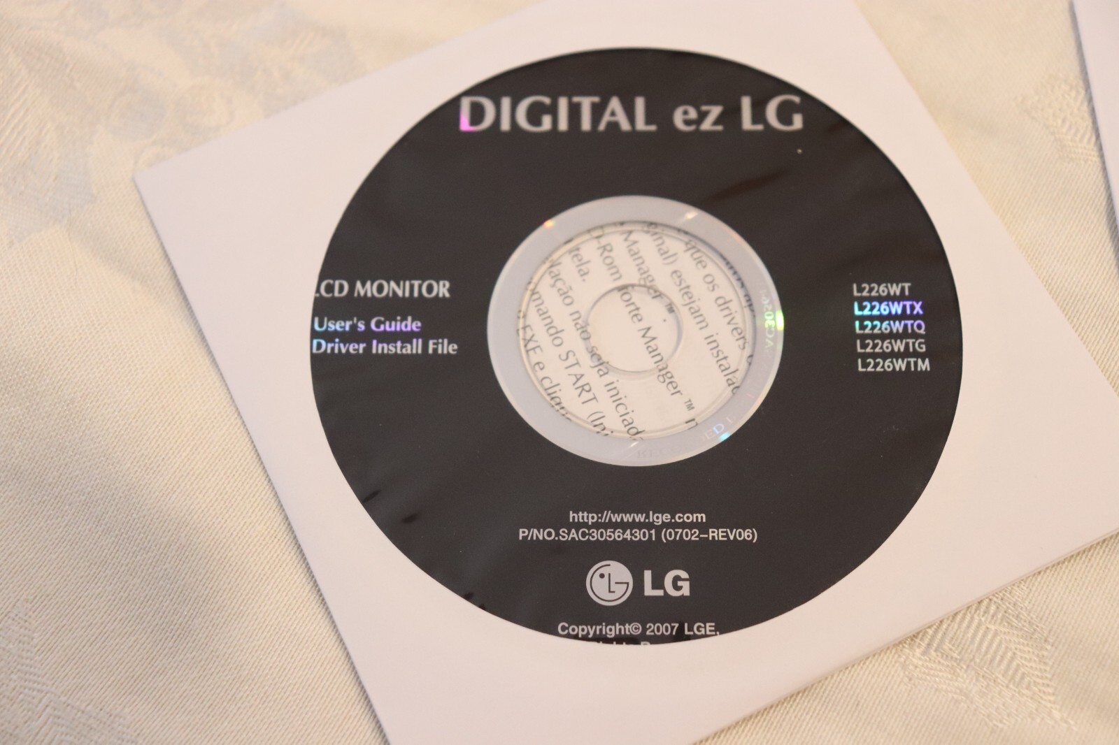 LG DIGITAL ez & Forte Manager LG LCD Monitor drivers & User Manual software CDs