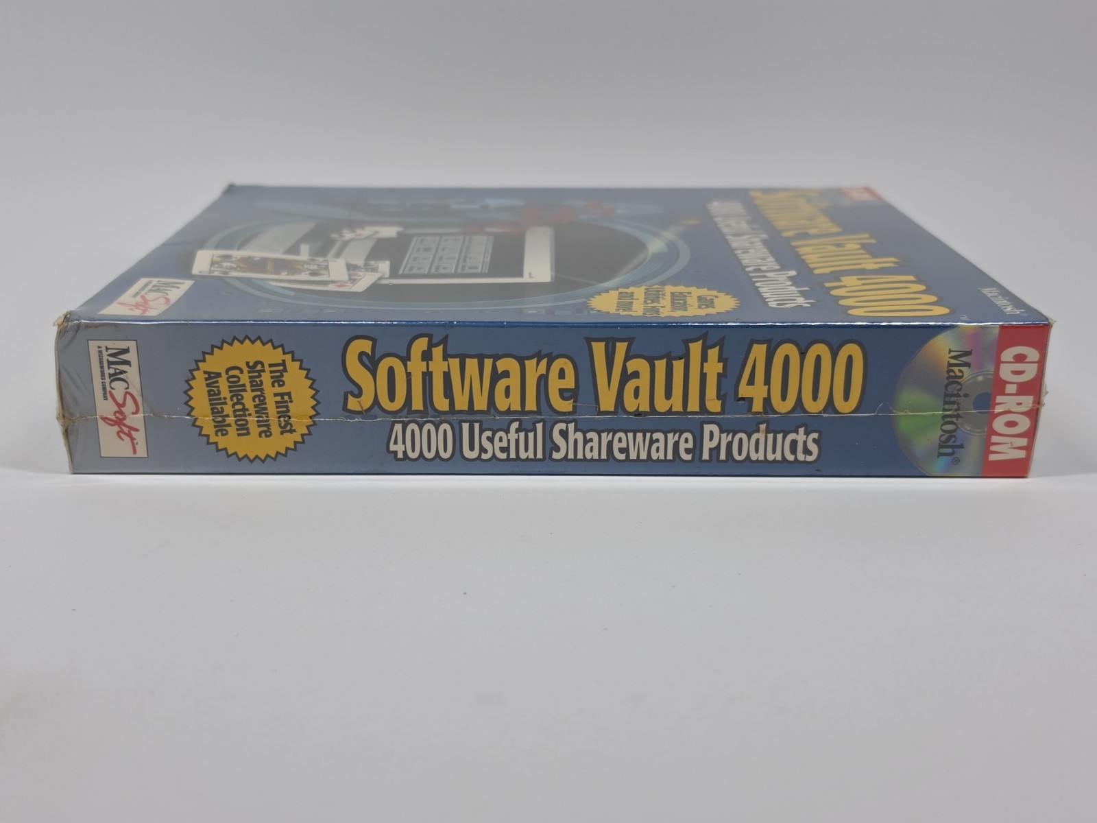 Macintosh CD-Rom Software VAULT 4000 Mac New Sealed MACSOFT VERY RARE