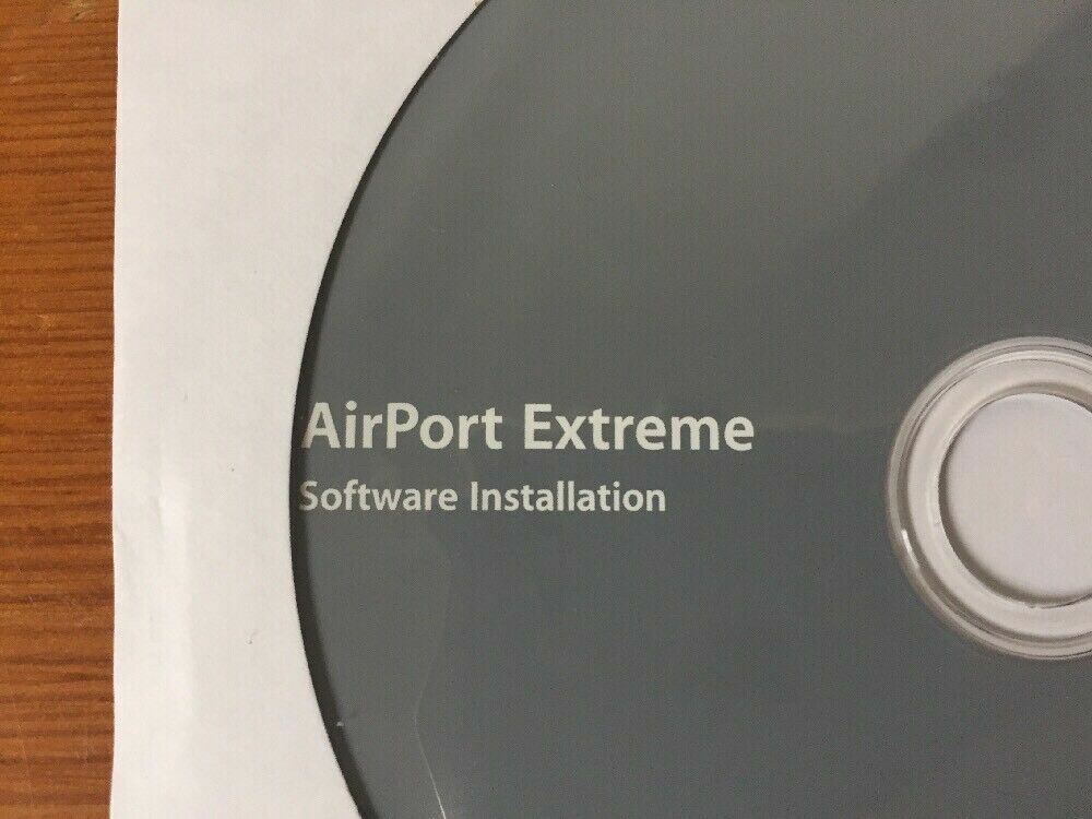 2005 Macintosh Mac AirPort Extreme Version 4.2 Software Installation CD-ROM
