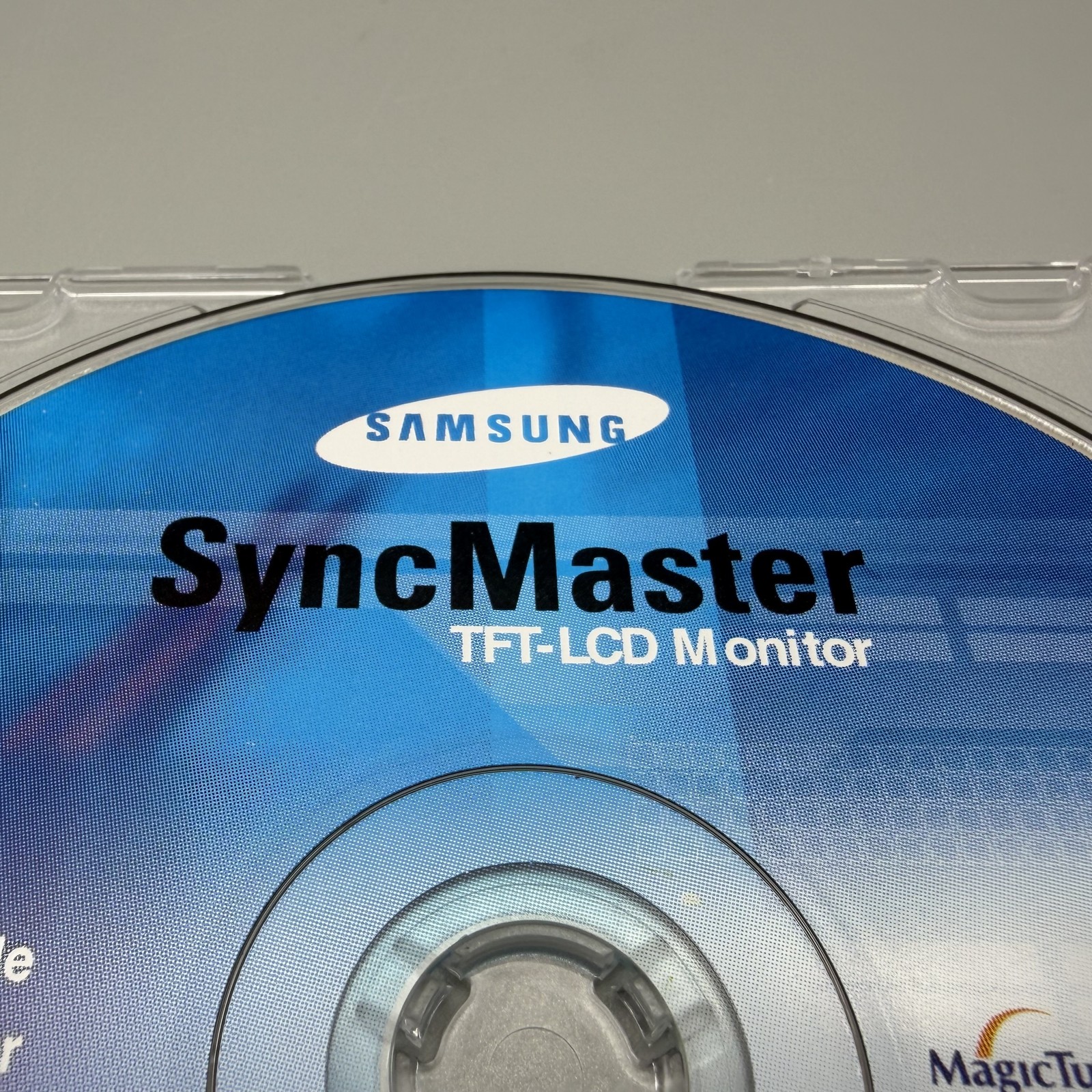 Vintage 2004 Samsung SyncMaster TFT-LCD Monitor Driver CD-ROM MagicTune Software