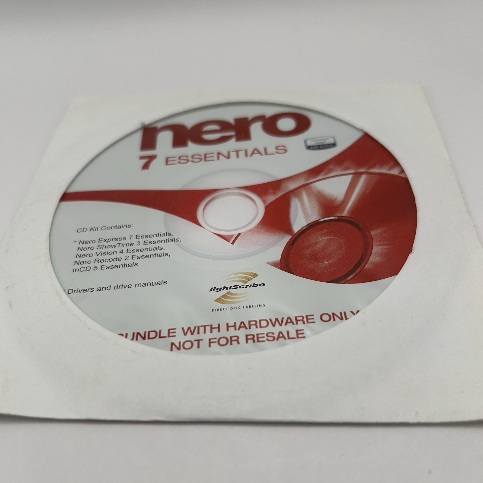 Genuine Nero 7 Essentials CD DVD Burning Software