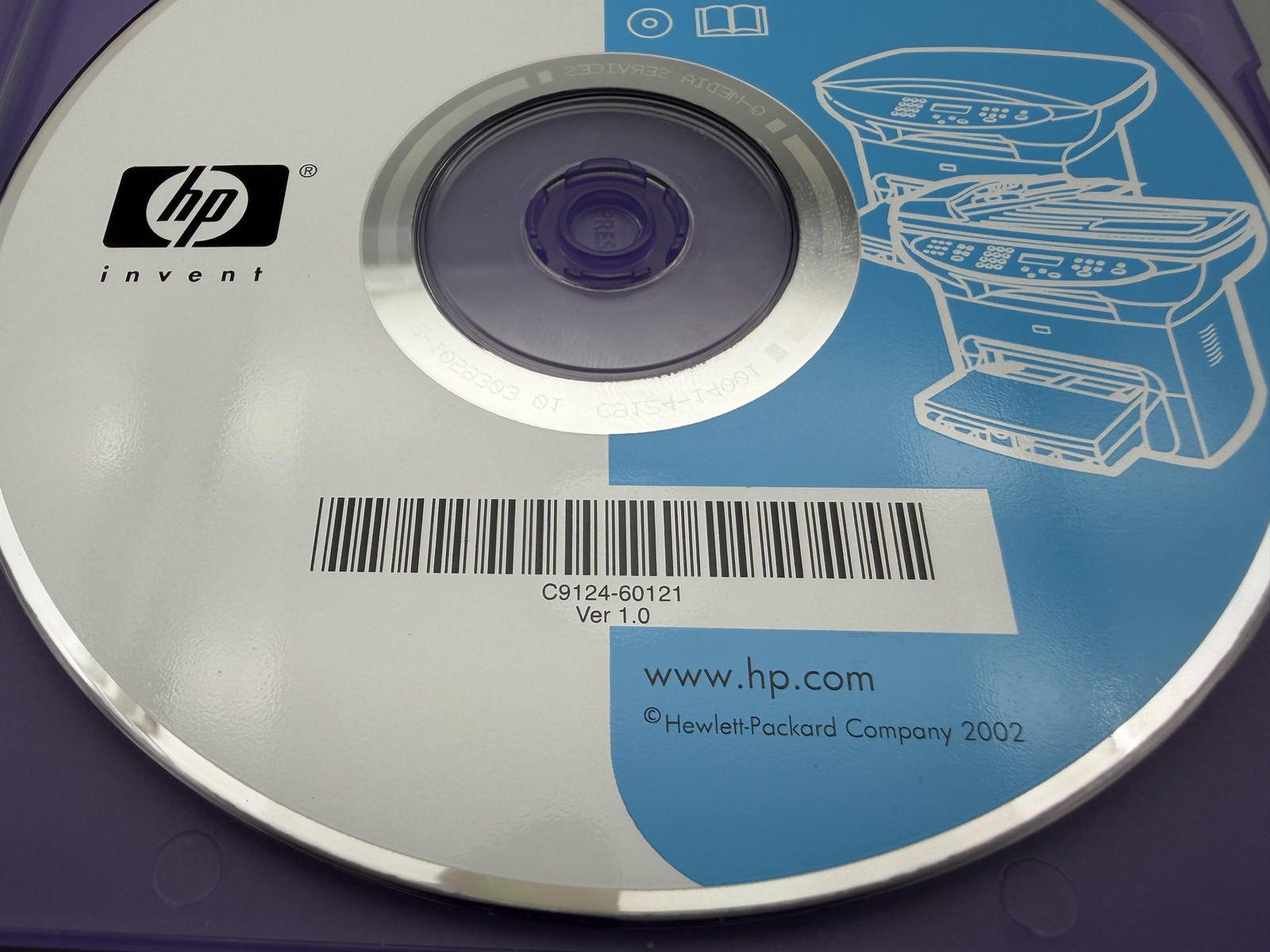 Vintage HP LaserJet 3300 3310 3320 3320n 3330 MFP Driver Software CD-ROM v1.0