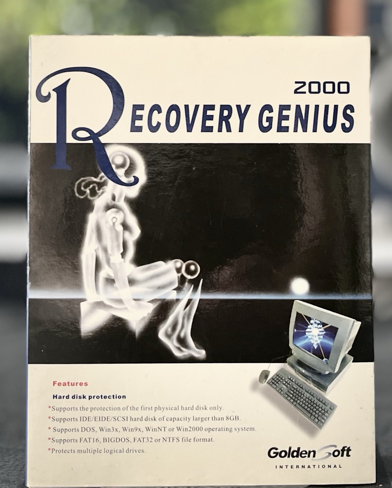 Recovery Genius 2000 Data Recovery Utility Tool PC WIN Golden Soft Software F SH