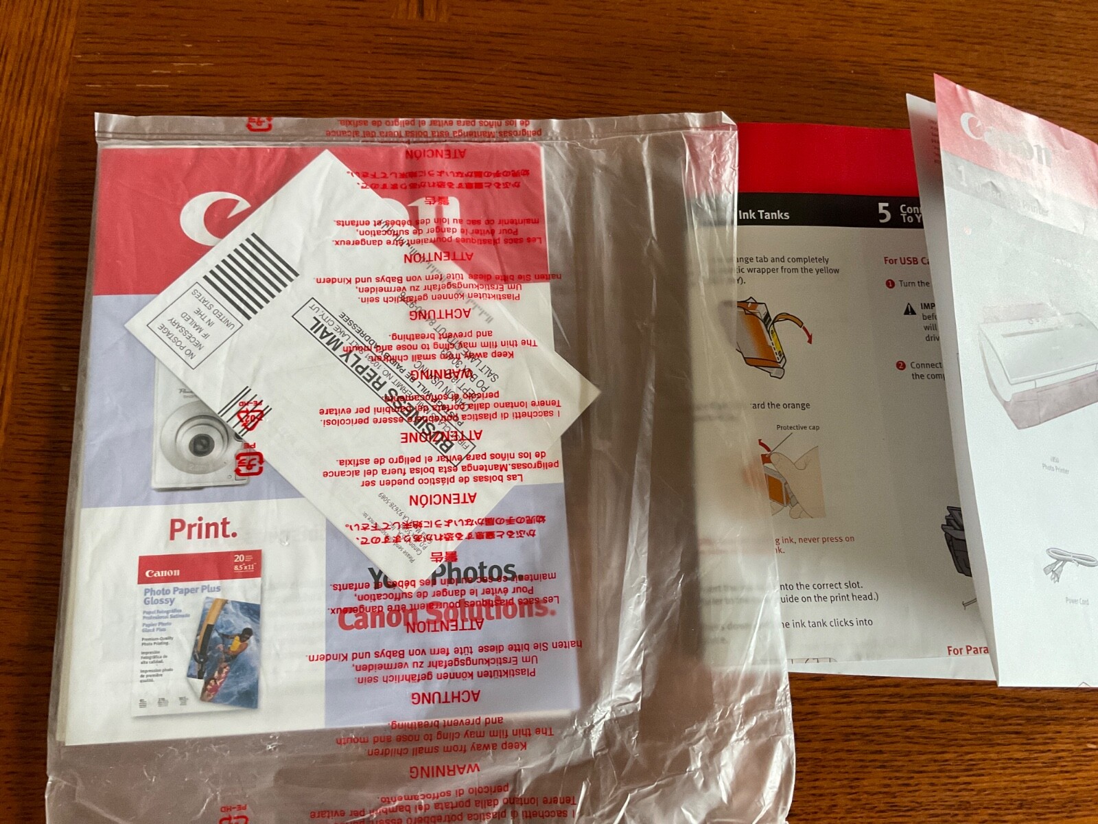 Quick Start User’s Guide Canon i860 Ink Jet Printer – Guide and fold out sheet