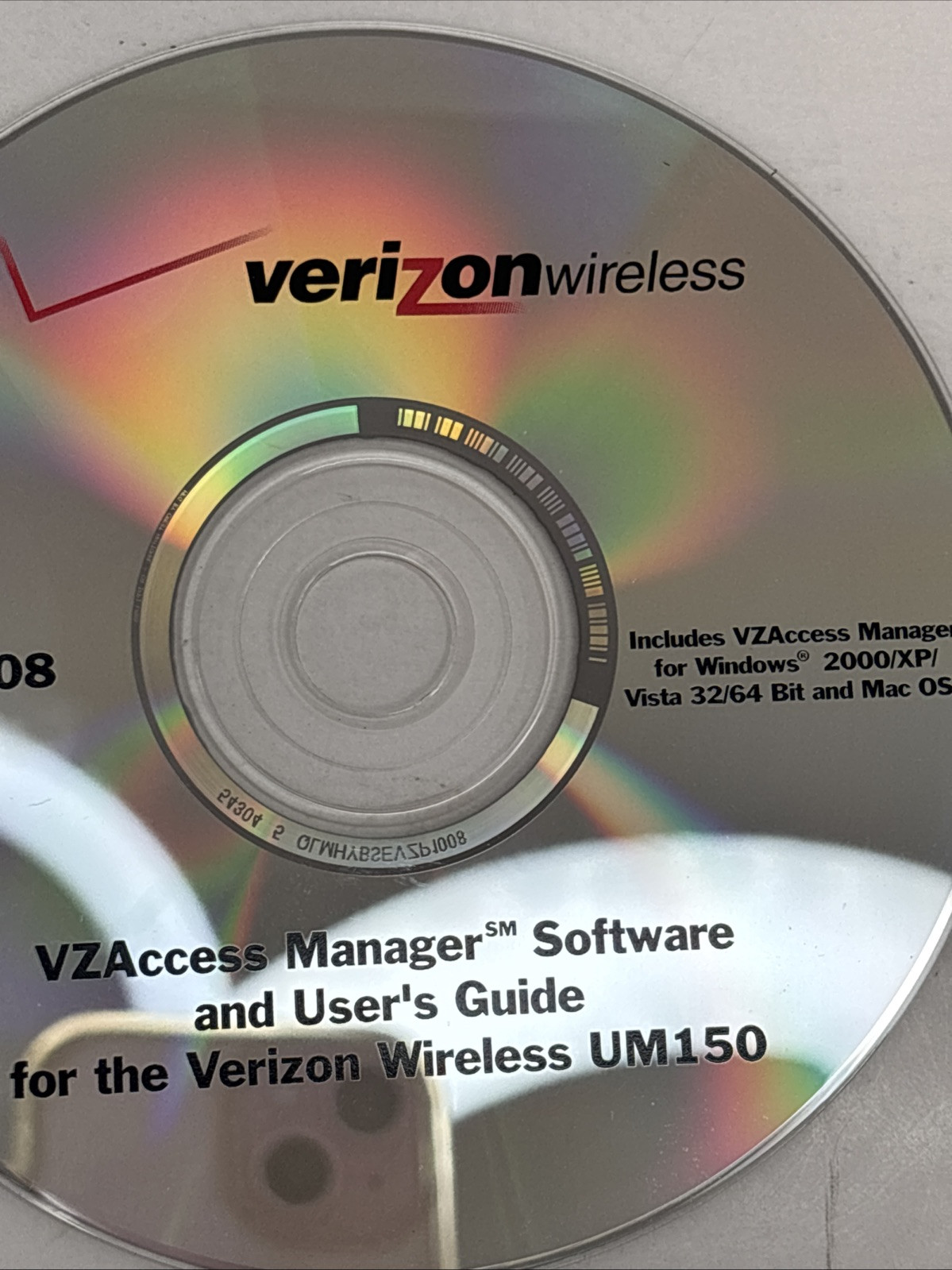 Verizon Wireless VZAccess Manager Software & User’s Guide VZP1008 UM150