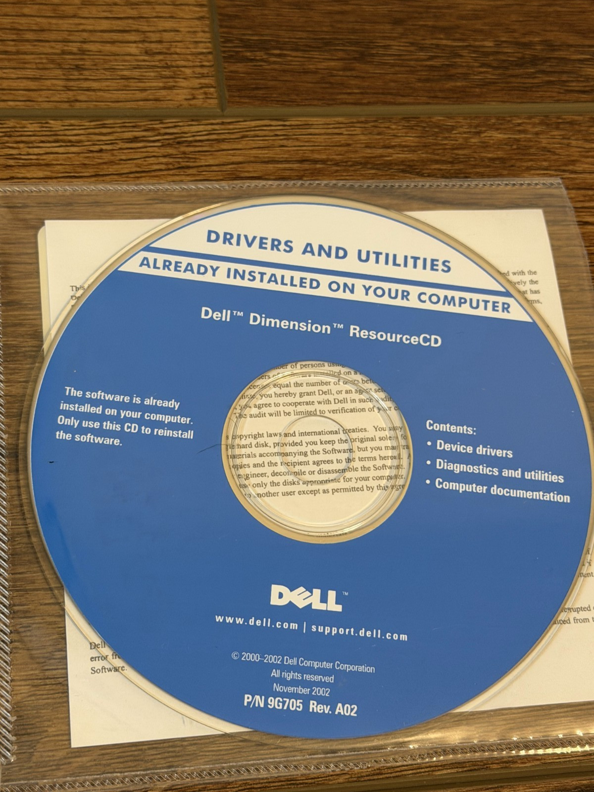 Vintage Dell Dimension And Tools System Software & Drivers CDs lot of 5 READ