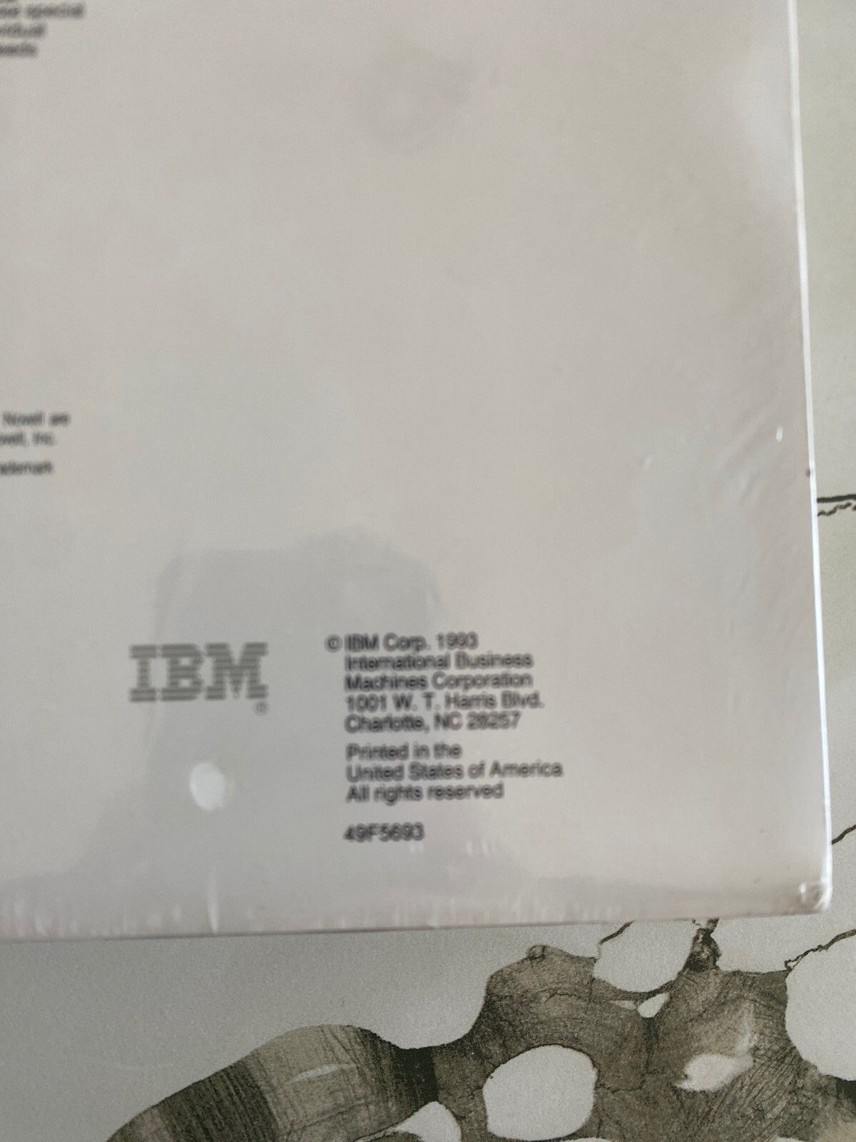 1993 IBM Personal Internal Tape Backup 250 New Sealed! 3.5 Diskette Dos Version