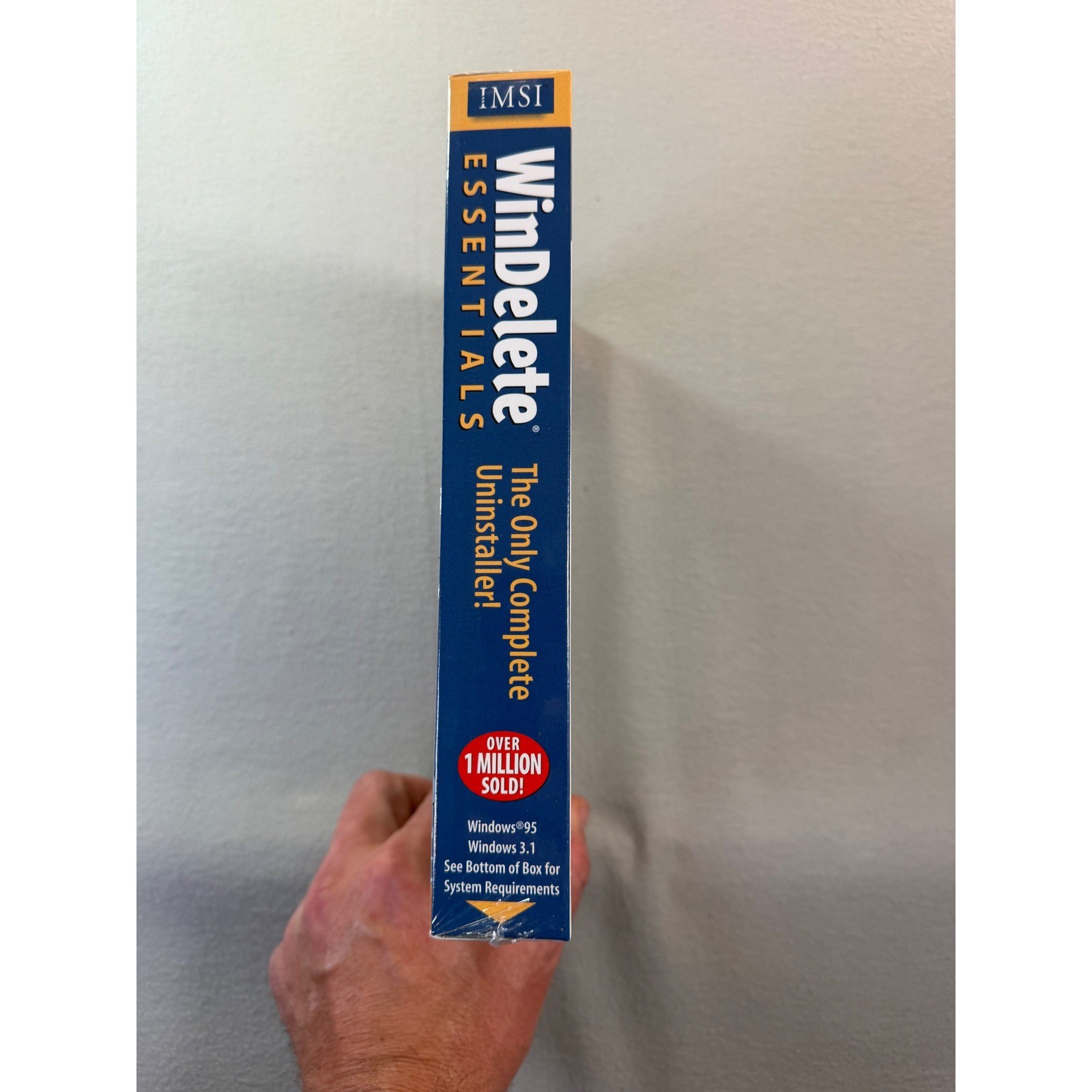 IMSI WinDelete Essentials Windows 95 3.1 Big Box PC Software New Sealed