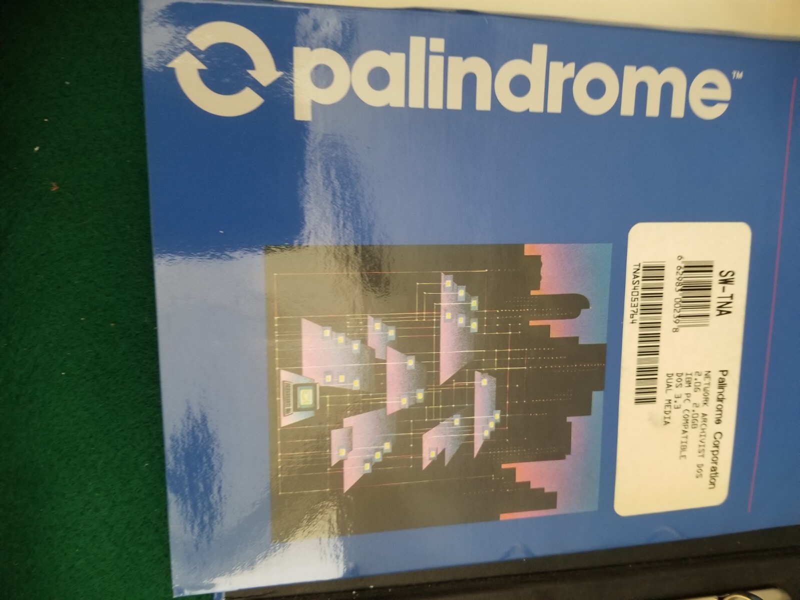 Vintage 1992 Palindrome Network Archivist version 2.0G software & manual NOS