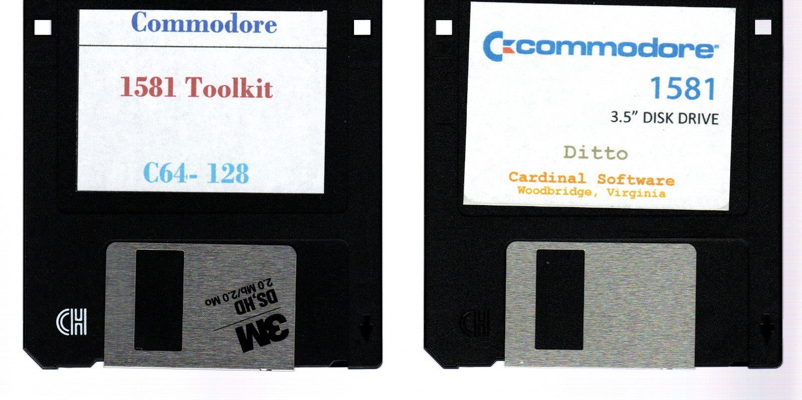 Commodore 64-128 – 3.5 inch – Ditto – Copy Program – 1581 Toolkit