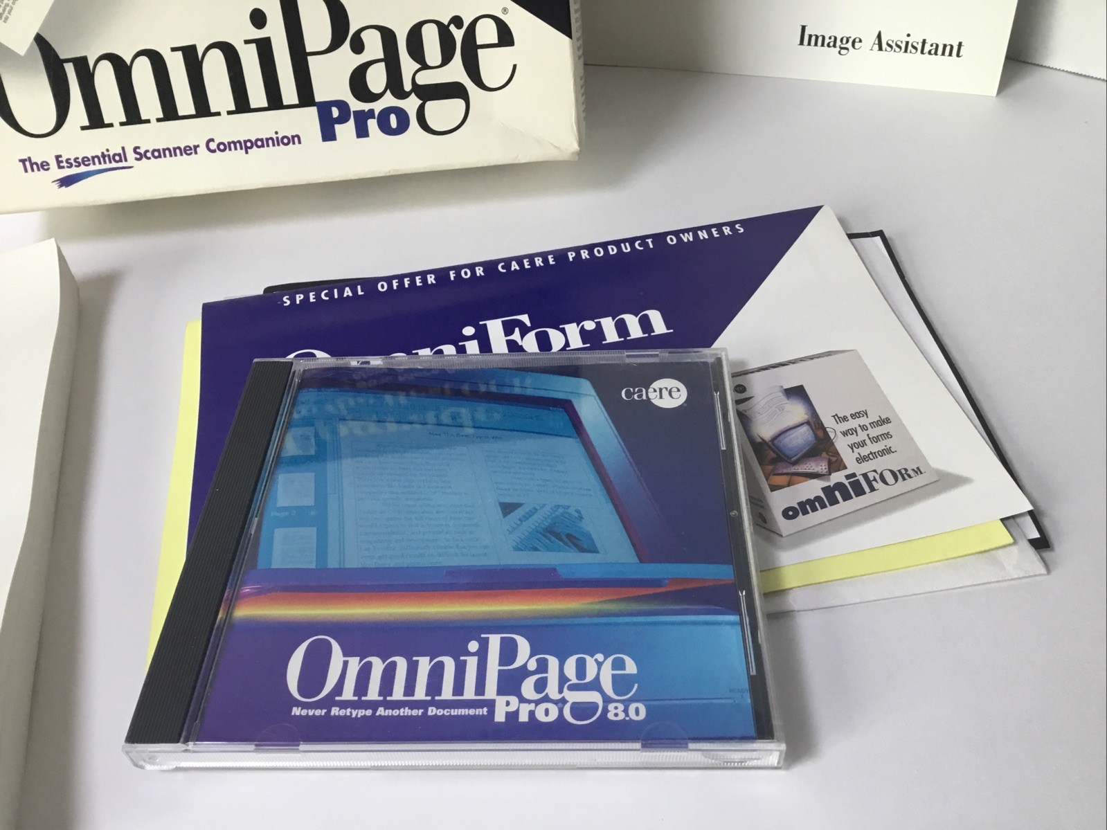 Omnipage PRO The Essential Scanner Companion Windows PC – CD And Manual.