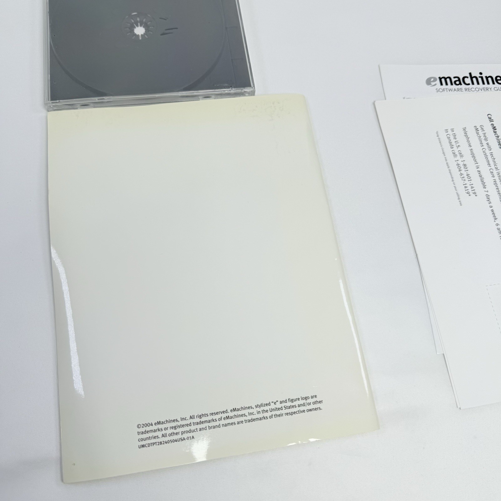 Emachine T2824 Cd And Manual
